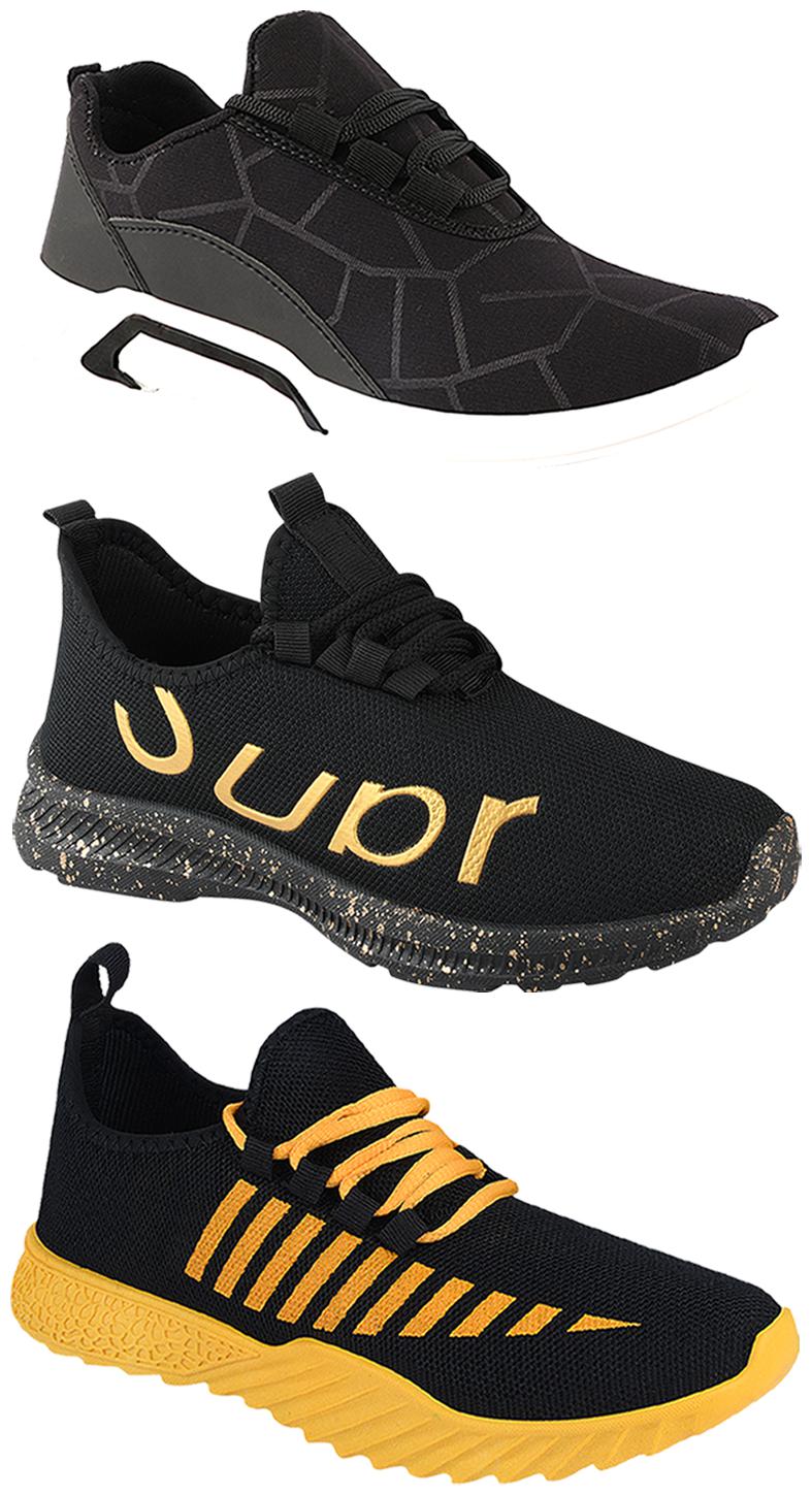 

Birde Men Multi-Color Casual Shoes - BRD-300-BLK-360-368
