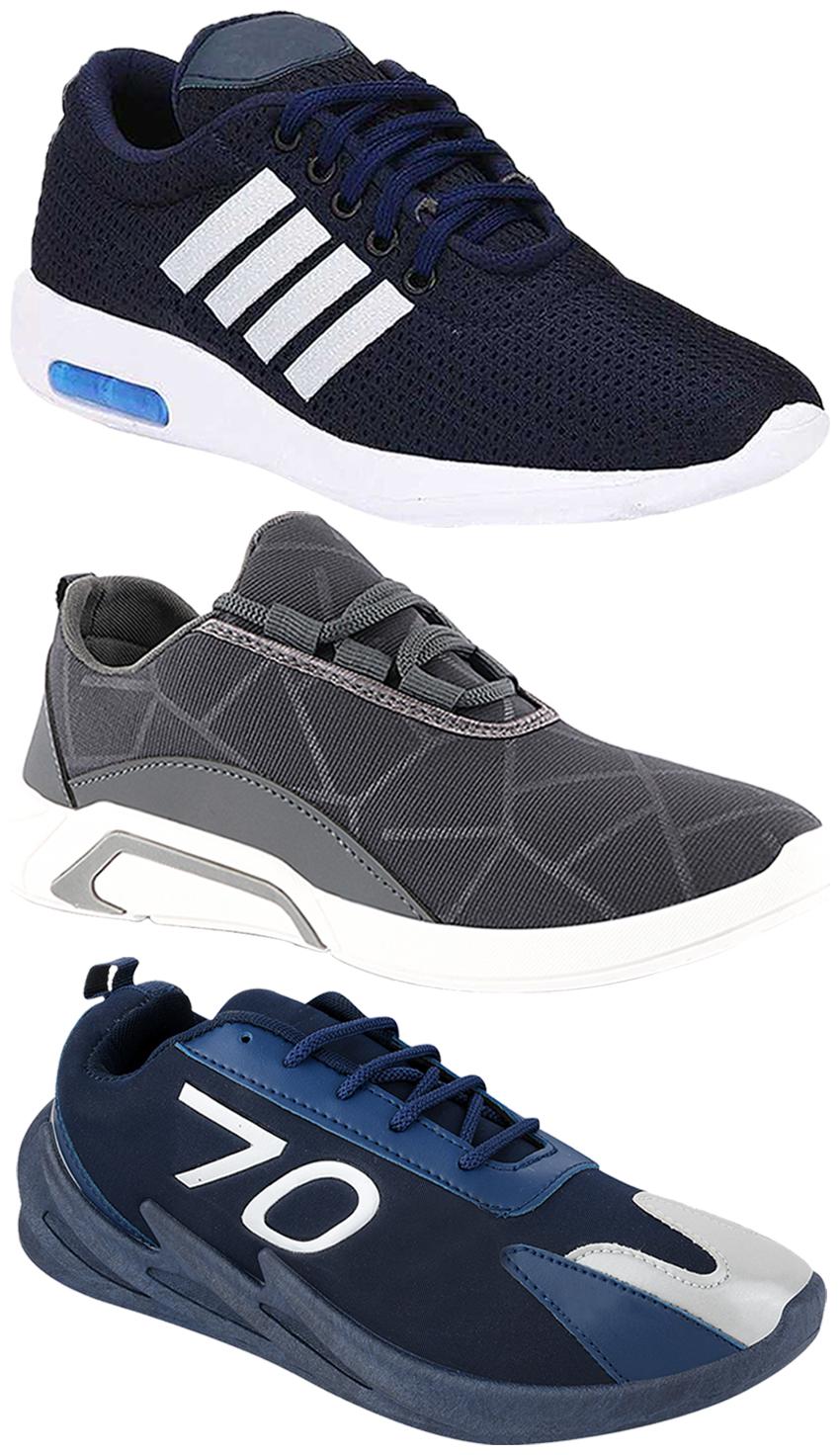 

Birde Men Multi-Color Casual Shoes - CASUAL SPORTS SNEAKERS RUNNNING SHOES - BRD-304-BLU BRD-300-GRY BRD-351