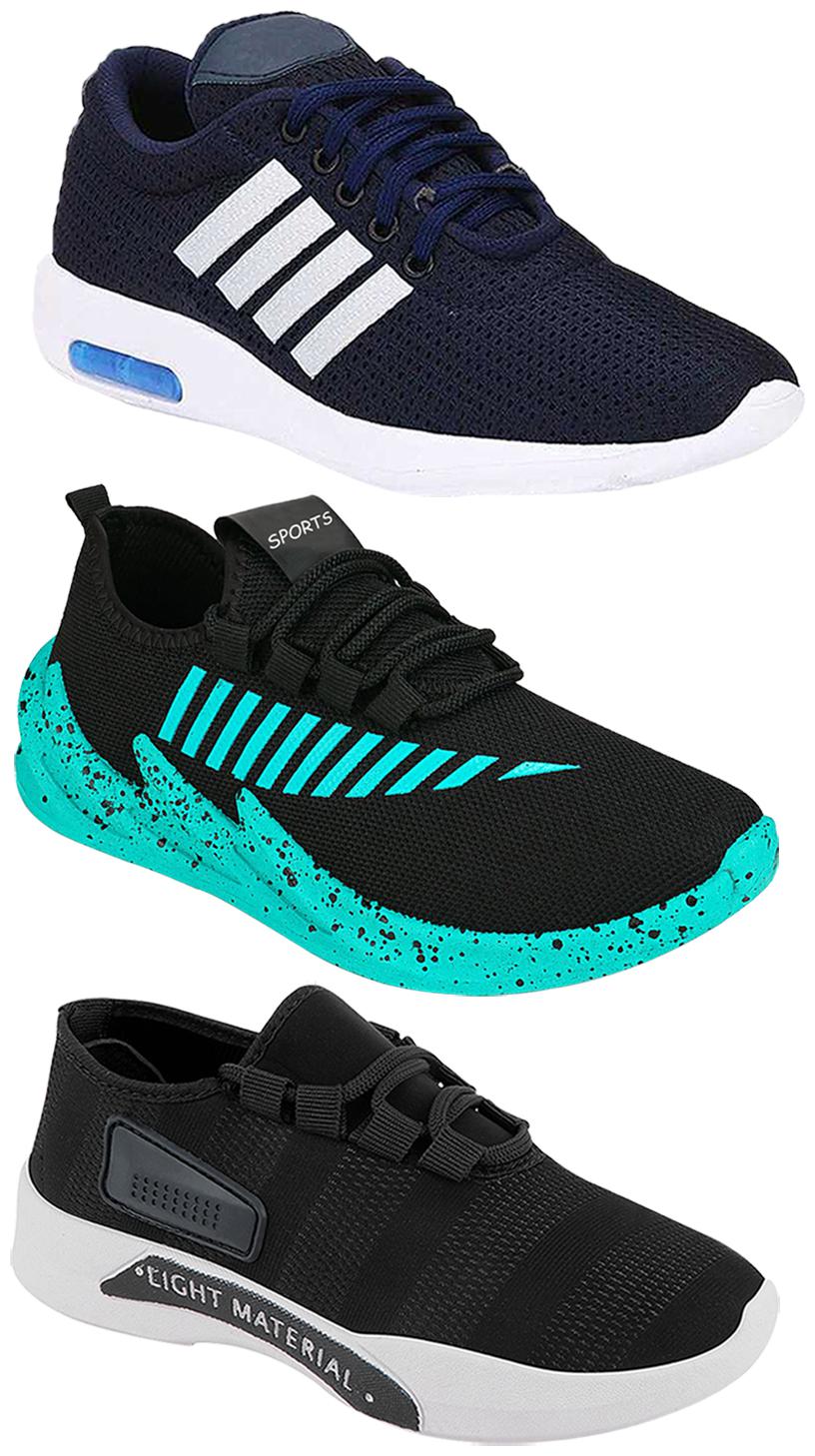 

Birde Men Multi-Color Casual Shoes - BRD-304-BLU BRD-301-BLK BRD-324-SGRN