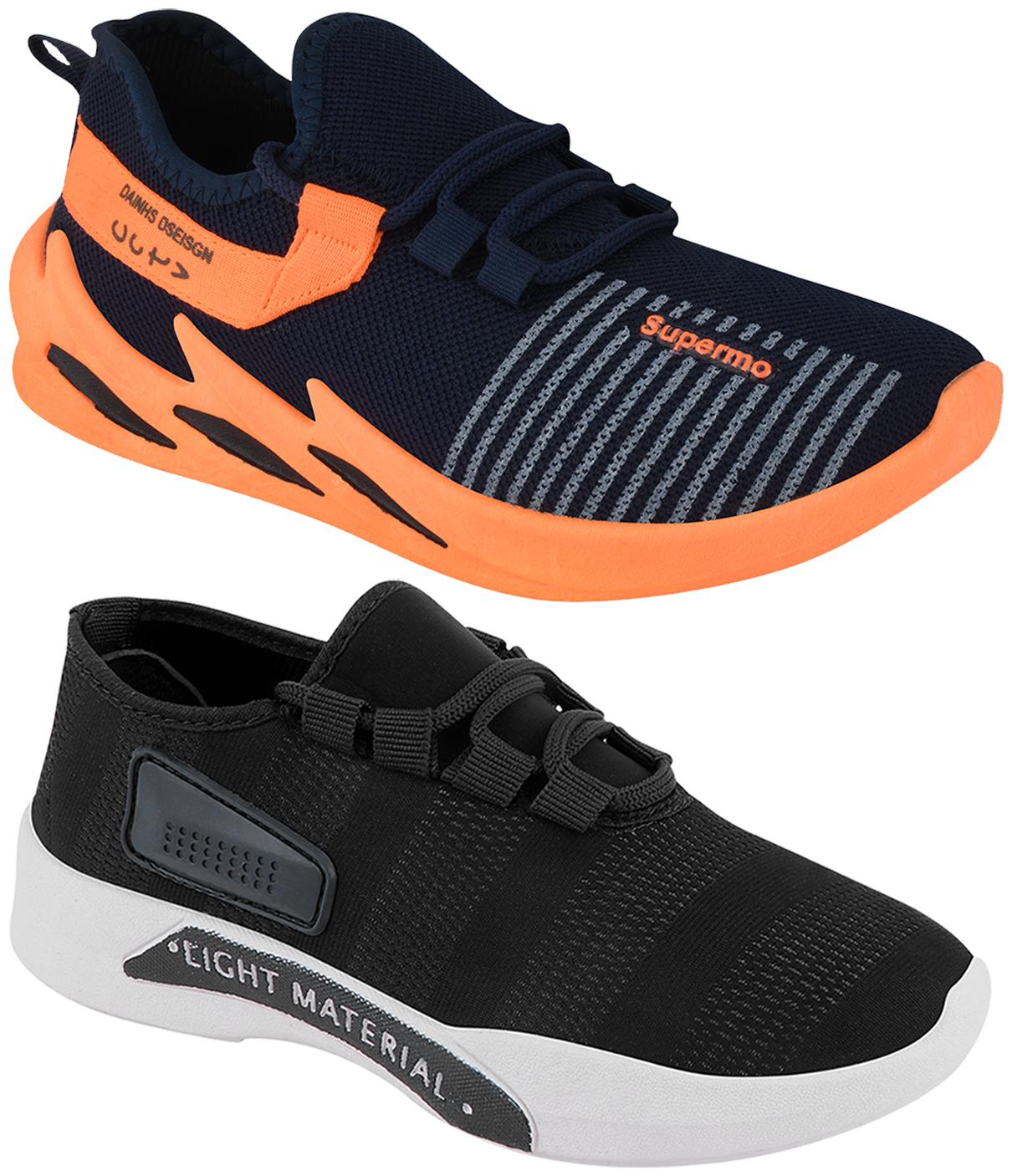 

Birde Men Multi-Color Casual Shoes - BRD-371-301-BLK