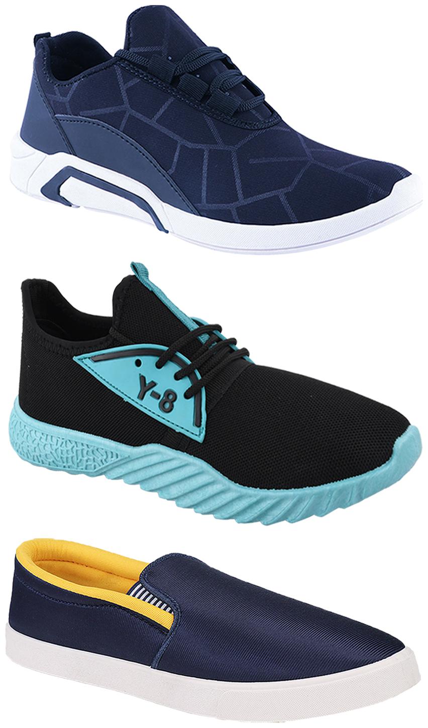 

Birde Men Multi-Color Casual Shoes - BRD-300-BLU BIRDE-52-386