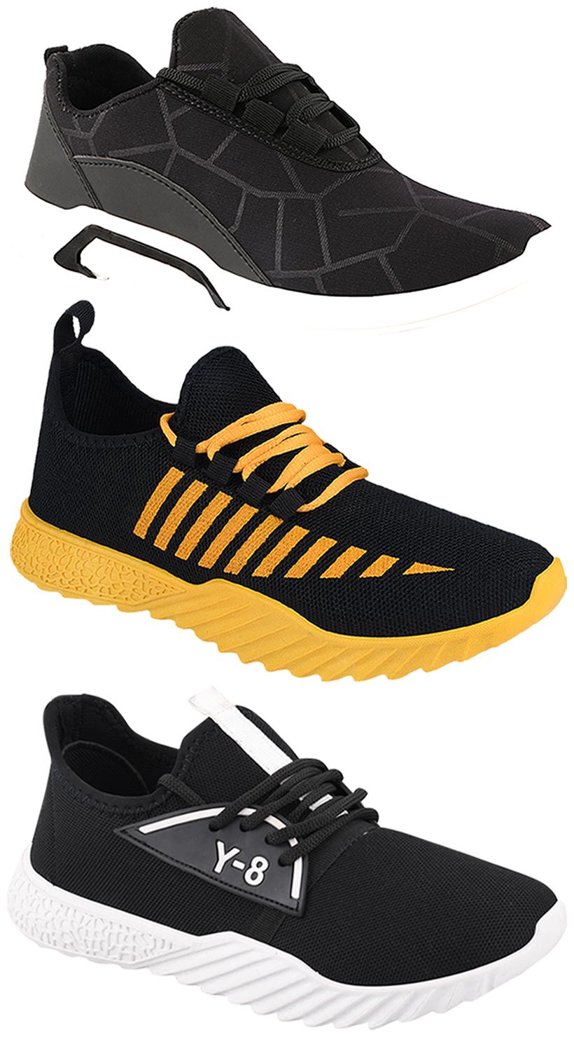 

Birde Men Multi-Color Casual Shoes - BRD-300-BLK-360-378