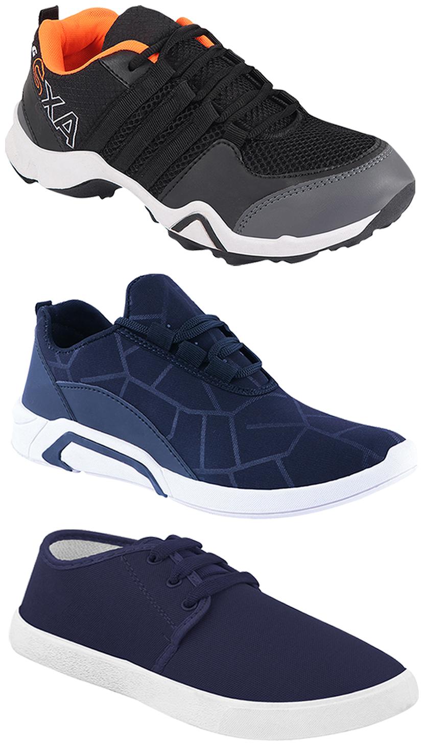 

Birde Men Multi-Color Casual Shoes - BRD-300-BLU-1078 AX-3
