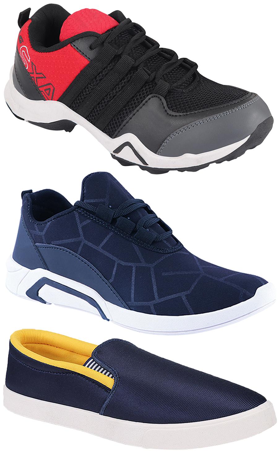 

Birde Men Multi-Color Casual Shoes - BRD-300-BLU BIRDE-52 AX-2