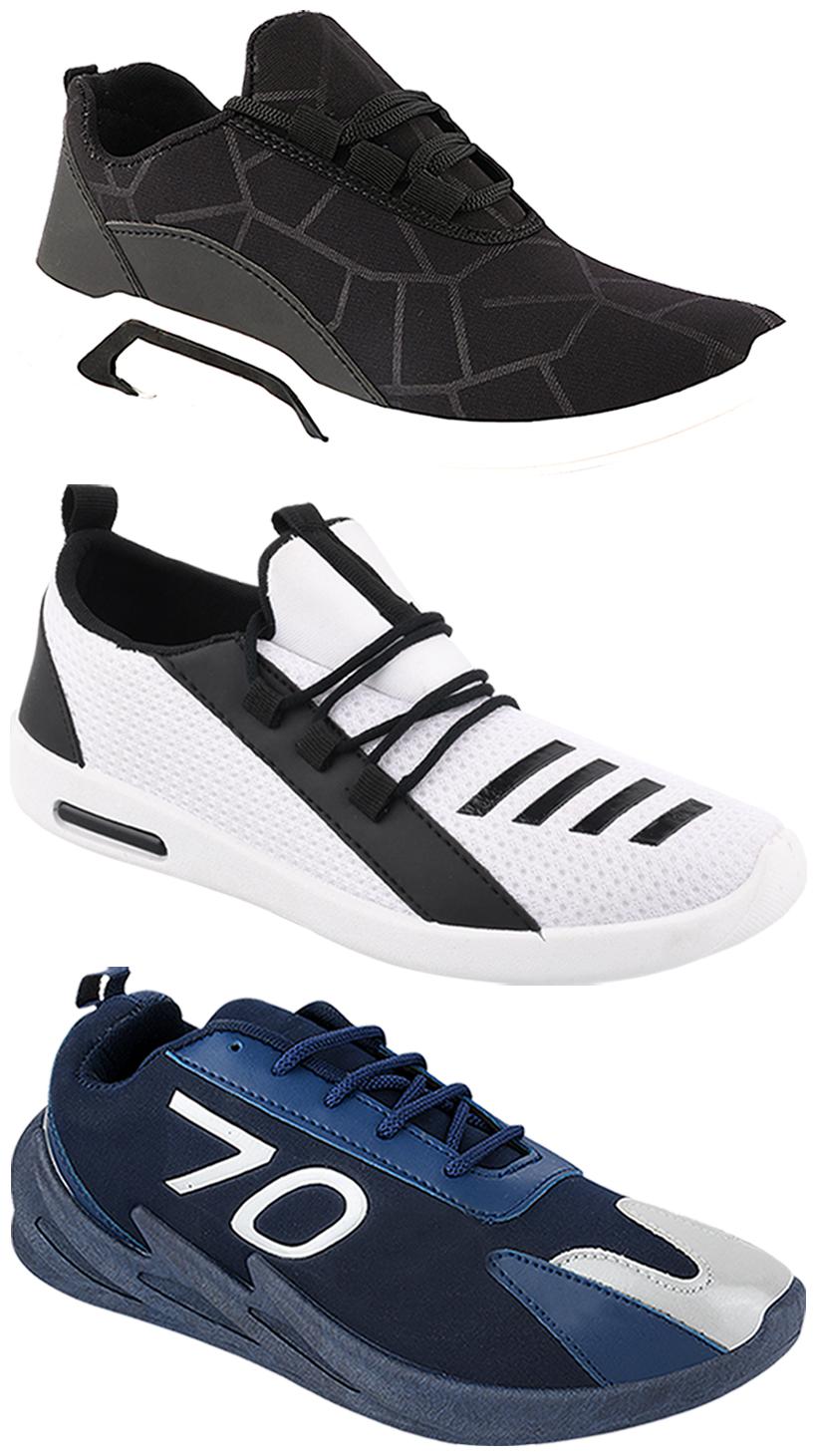 

Birde Men Multi-Color Casual Shoes - CASUAL SPORTS SNEAKERS RUNNNING SHOES - BRD-300-BLK-351-376