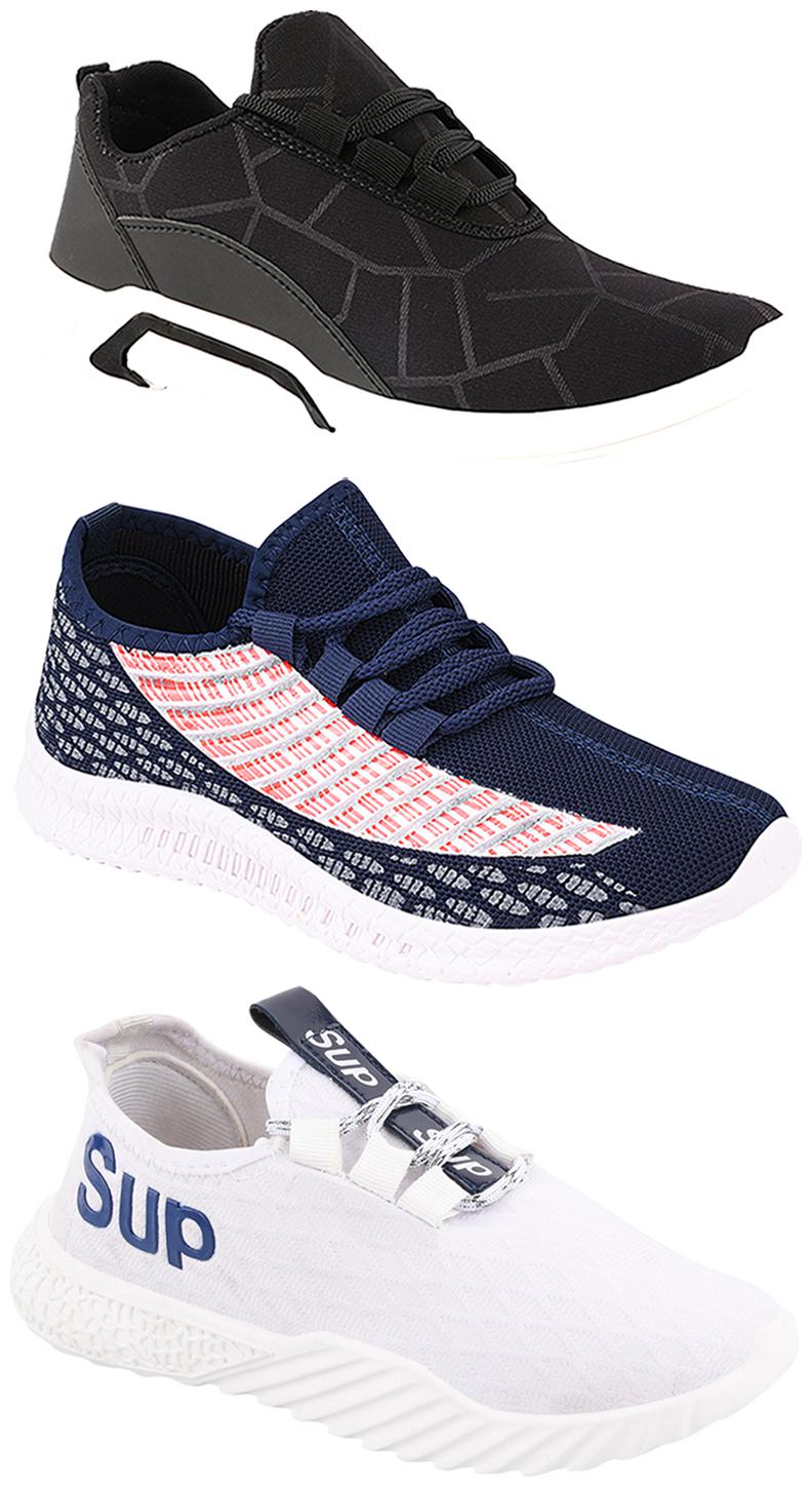 

Birde Men Multi-Color Casual Shoes - CASUAL SPORTS SNEAKERS RUNNNING SHOES - BRD-300-BLK-315-385