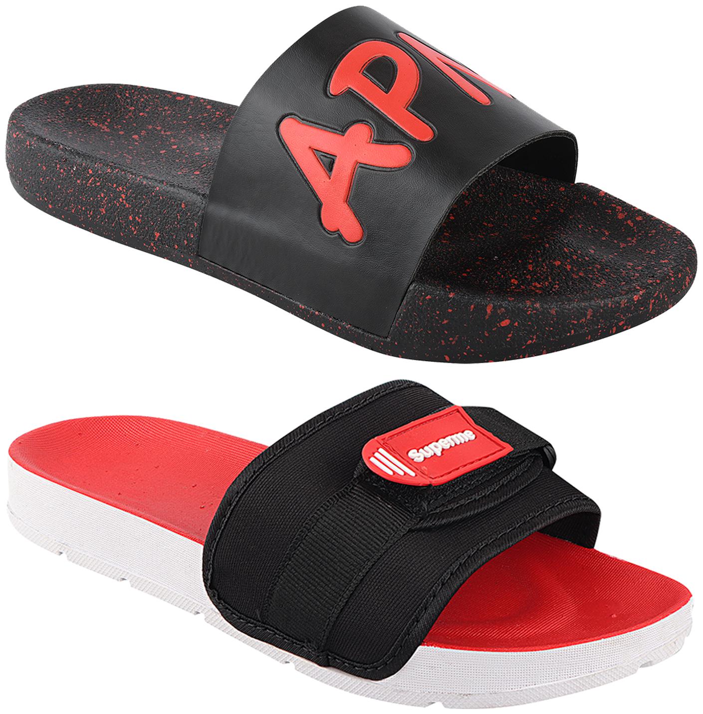 

Birde Men Multi Flip-Flops - 2 Pair