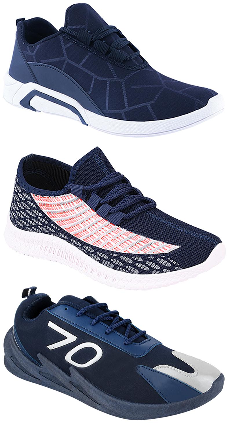 

Birde Men Multi-Color Casual Shoes - CASUAL SPORTS SNEAKERS RUNNNING SHOES - BRD-300-BLU-315-351