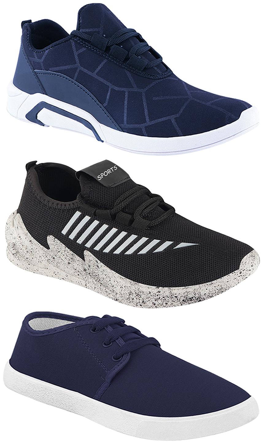

Birde Men Multi-Color Casual Shoes - BRD-300-BLU-1078-324-GRY