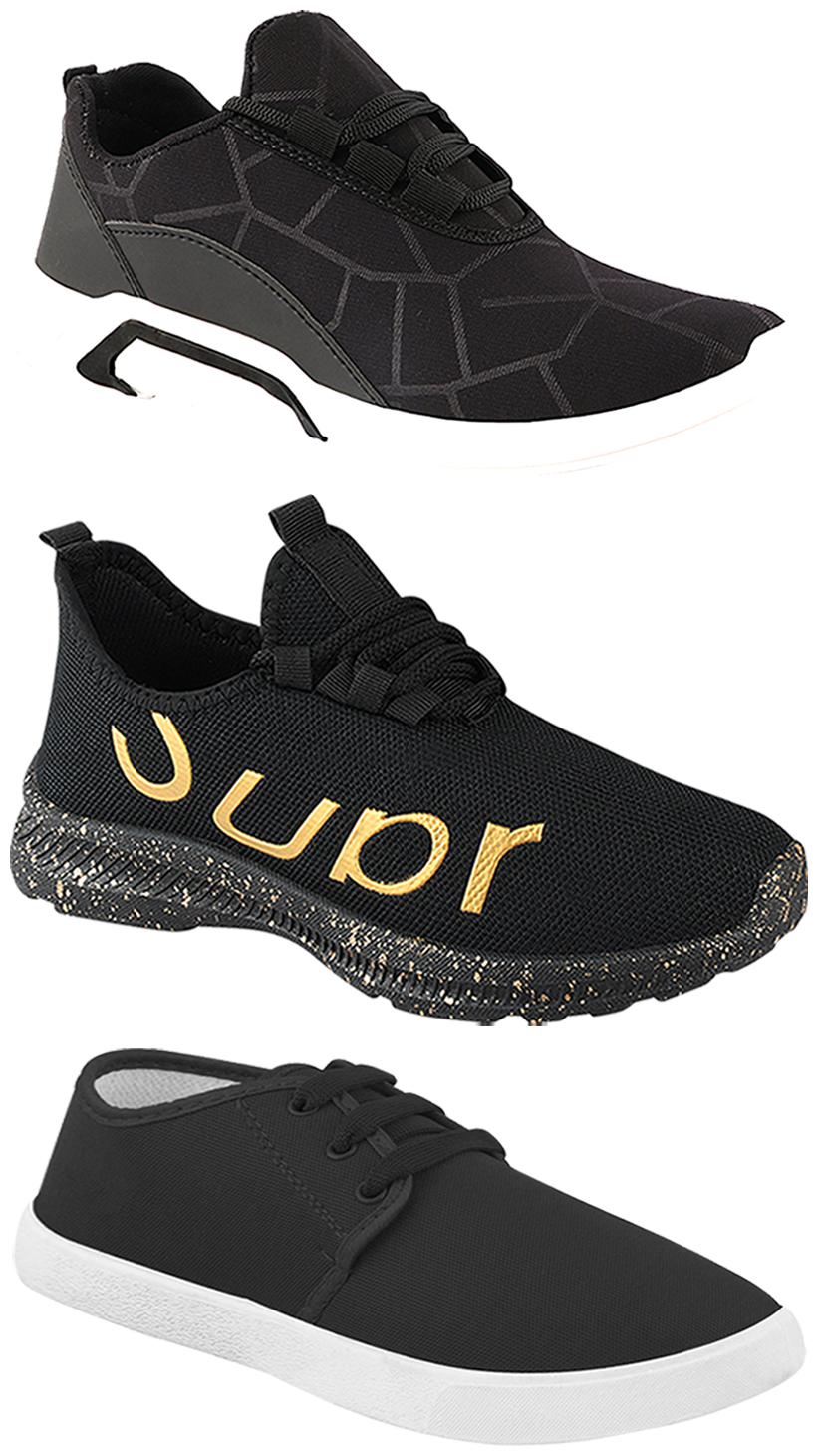 

Birde Men Multi-Color Casual Shoes - BRD-300-BLK-349-368