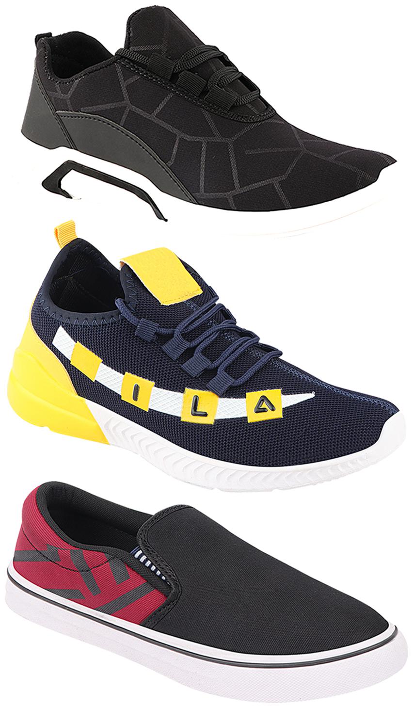 

Birde Men Multi-Color Casual Shoes - CASUAL SPORTS SNEAKERS RUNNNING SHOES - BRD-300-BLK-308-MRN-330