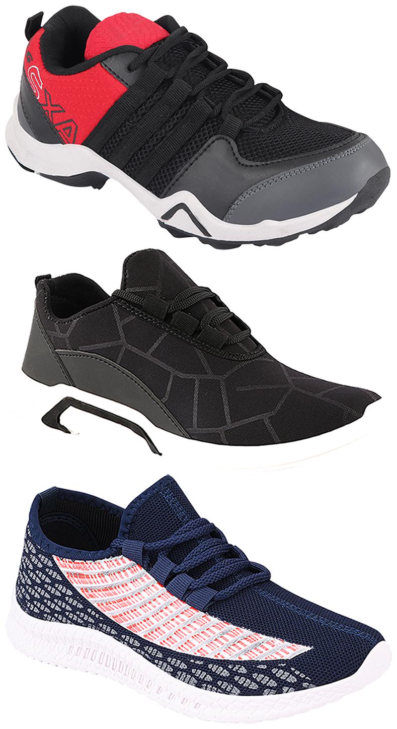 

Birde Men Multi-Color Casual Shoes - BRD-300-BLK-315 AX-2