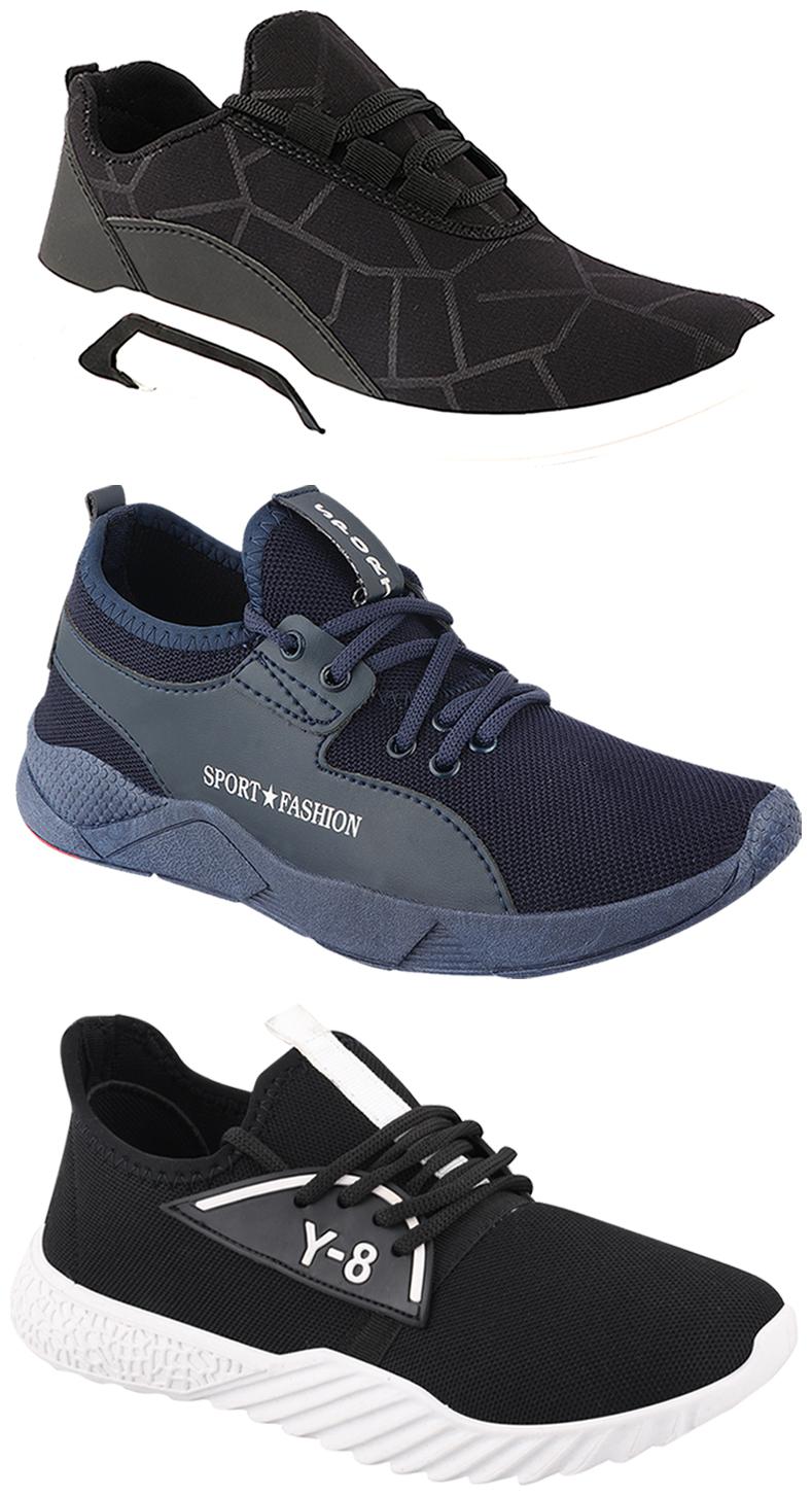 

Birde Men Multi-Color Casual Shoes - BRD-300-BLK-342-378