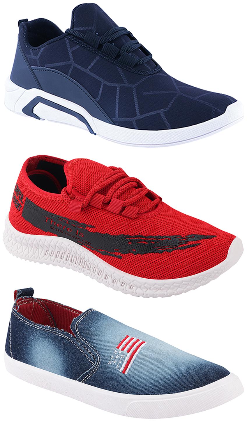 

Birde Men Multi-Color Casual Shoes - BRD-300-BLU-1220-321