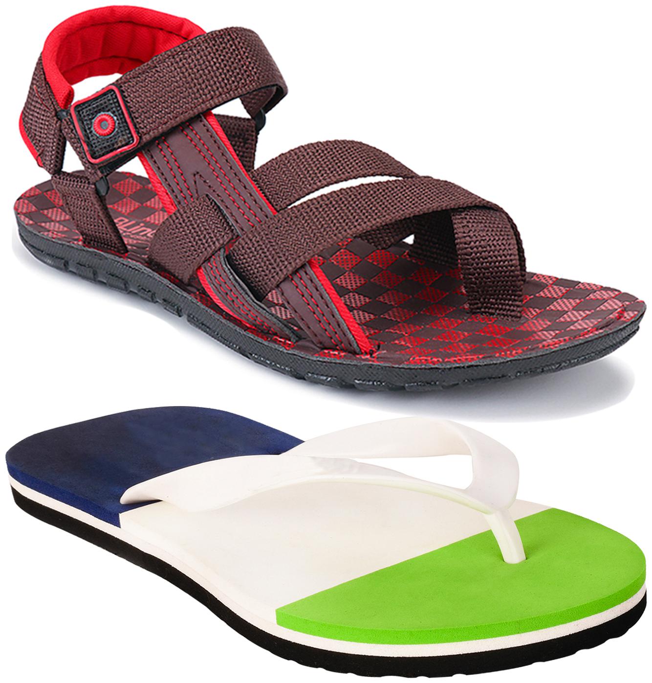 

Birde Men Multi Flip-Flops - 2 Pair