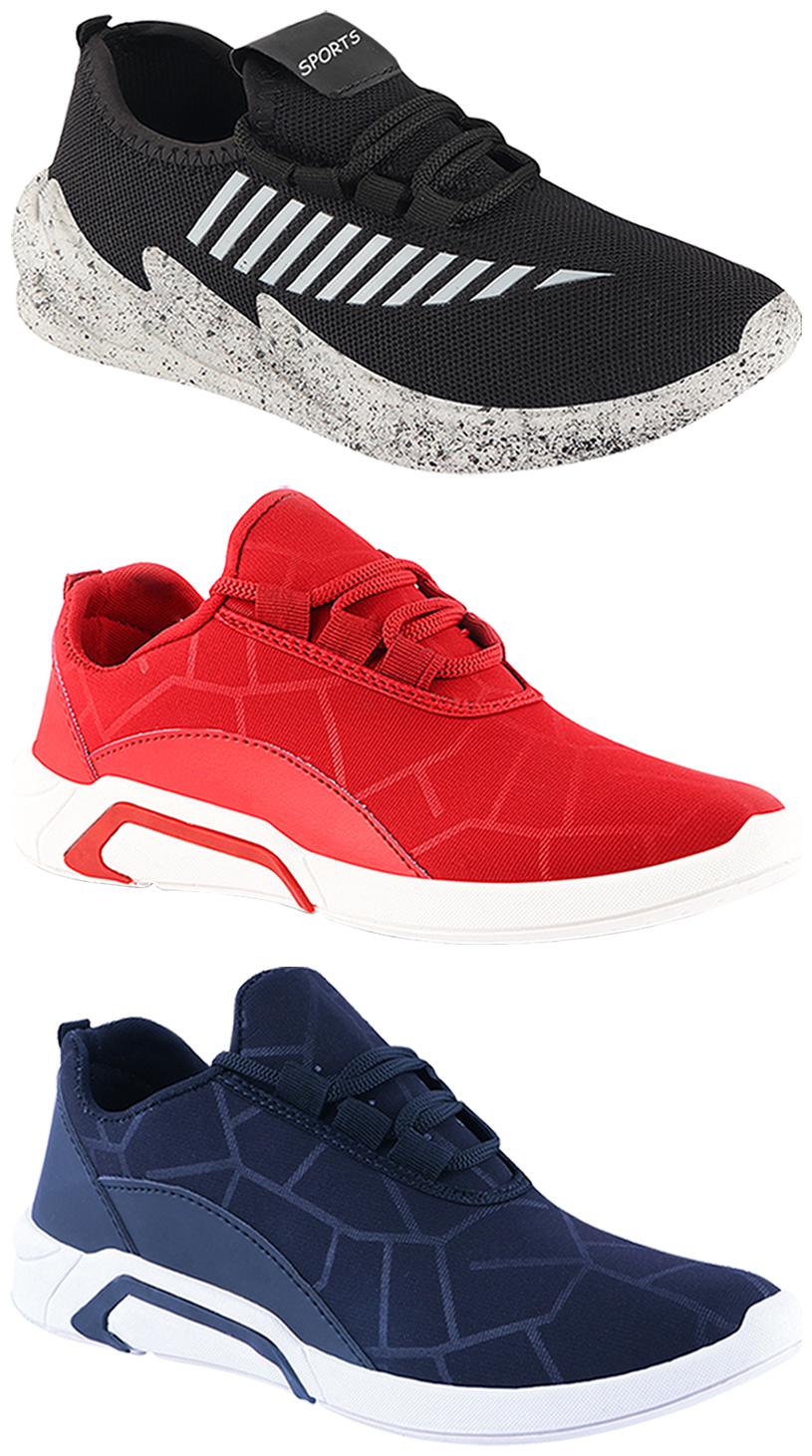 

Birde Men Multi-Color Casual Shoes - BRD-300-BLU-300-RED-324-GRY