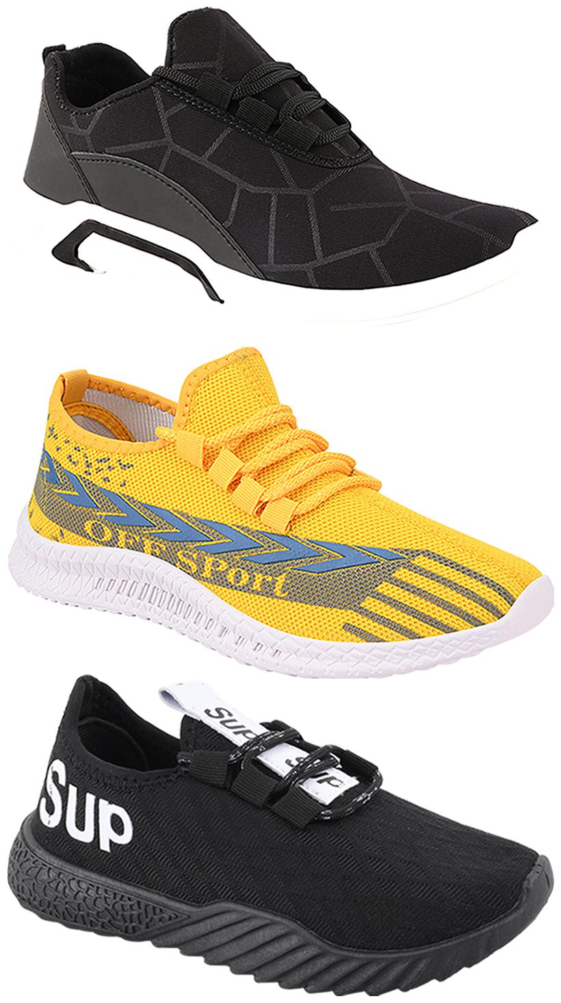 

Birde Men Multi-Color Casual Shoes - CASUAL SPORTS SNEAKERS RUNNNING SHOES - BRD-300-BLK-316-384