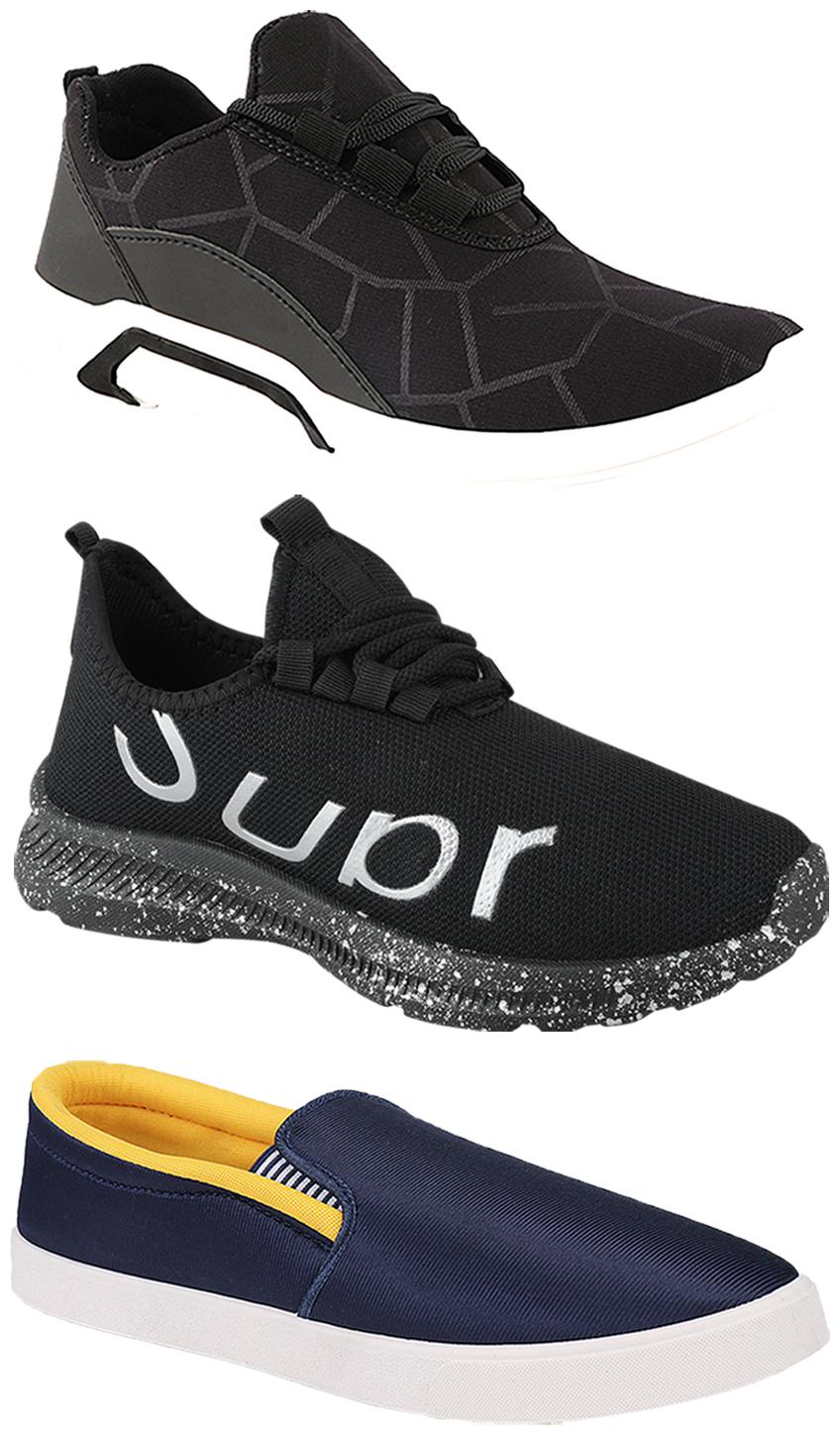 

Birde Men Multi-Color Casual Shoes - BRD-300-BLK BIRDE-52-369
