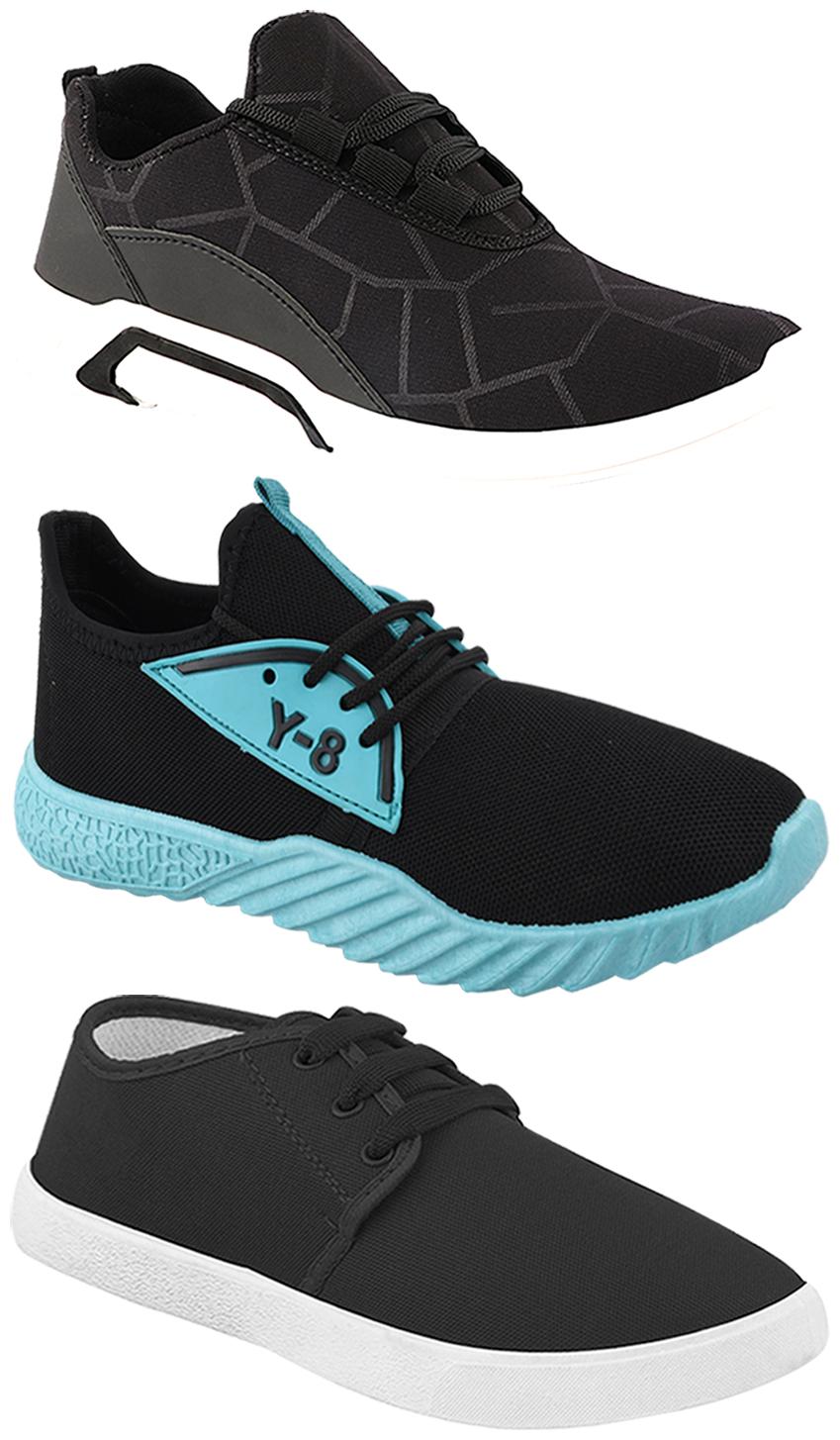 

Birde Men Multi-Color Casual Shoes - BRD-300-BLK-349-386