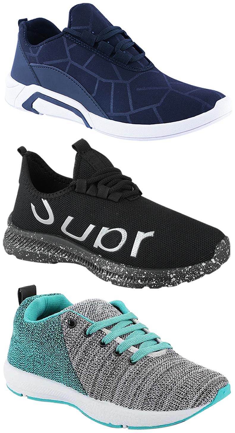 

Birde Men Multi-Color Casual Shoes - CASUAL SPORTS SNEAKERS RUNNNING SHOES - BRD-300-BLU-221-369