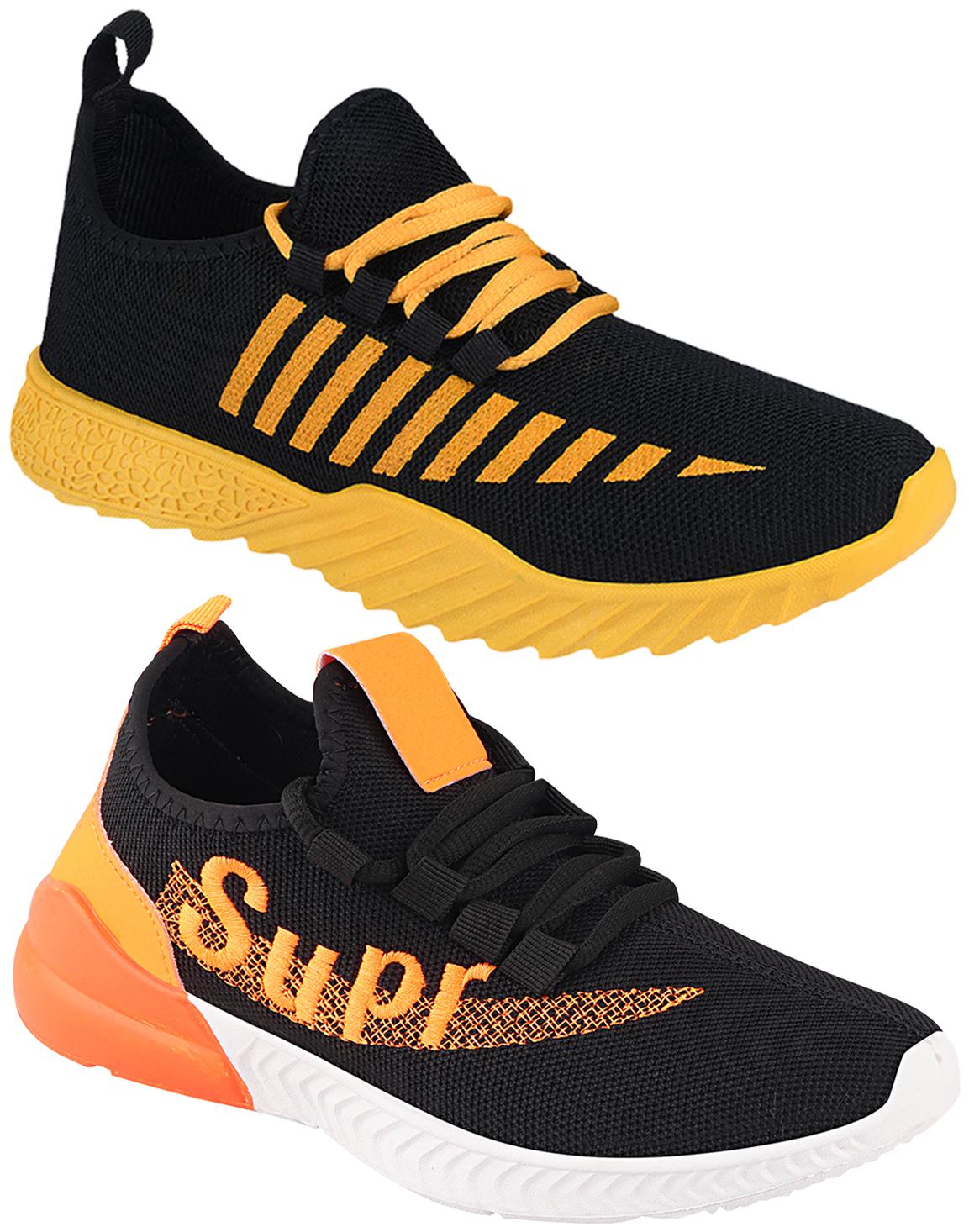 

Birde Multicolor Mesh Casual Shoes For Men (Pack of 2)