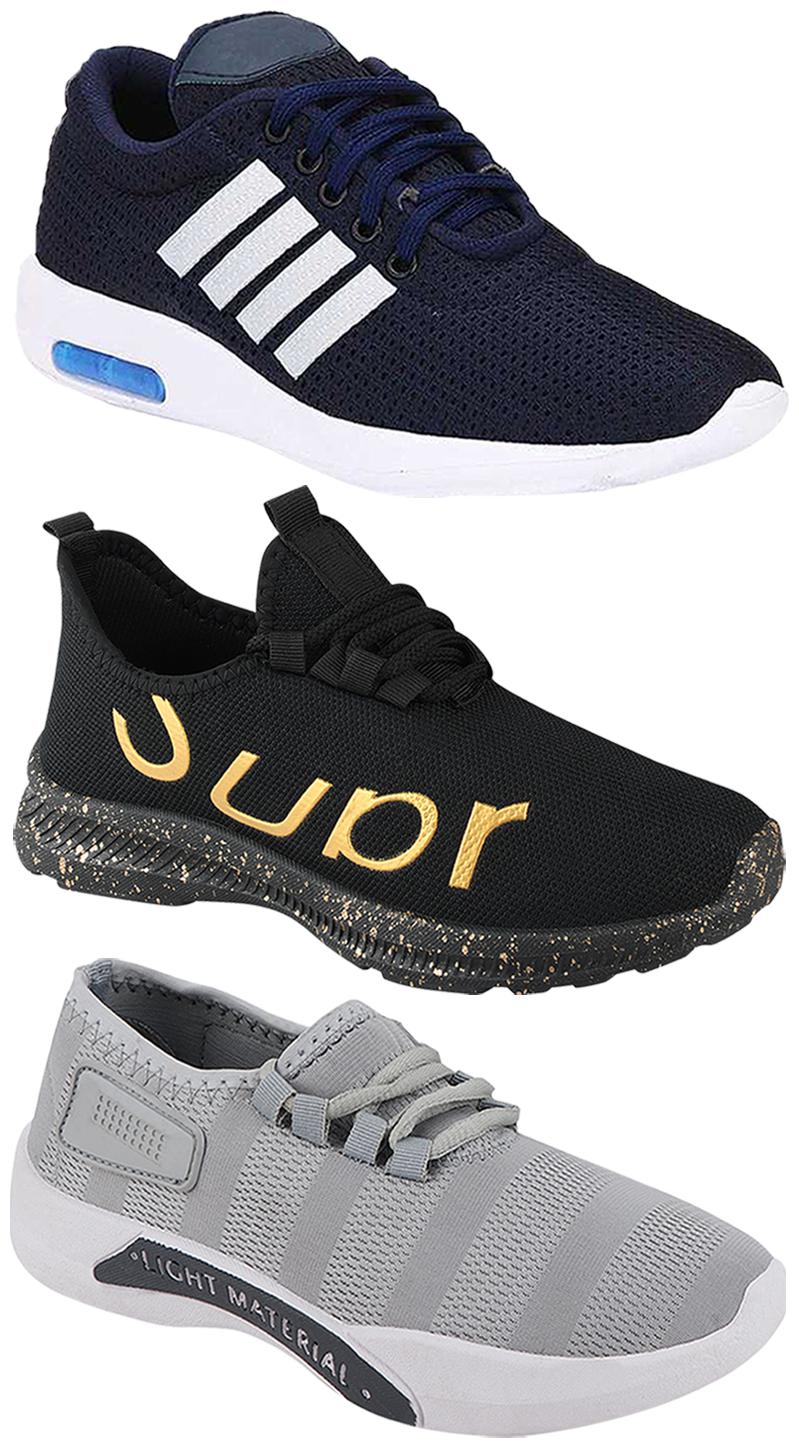 

Birde Men Multi-Color Casual Shoes - BRD-304-BLU BRD-301-GRY BRD-368