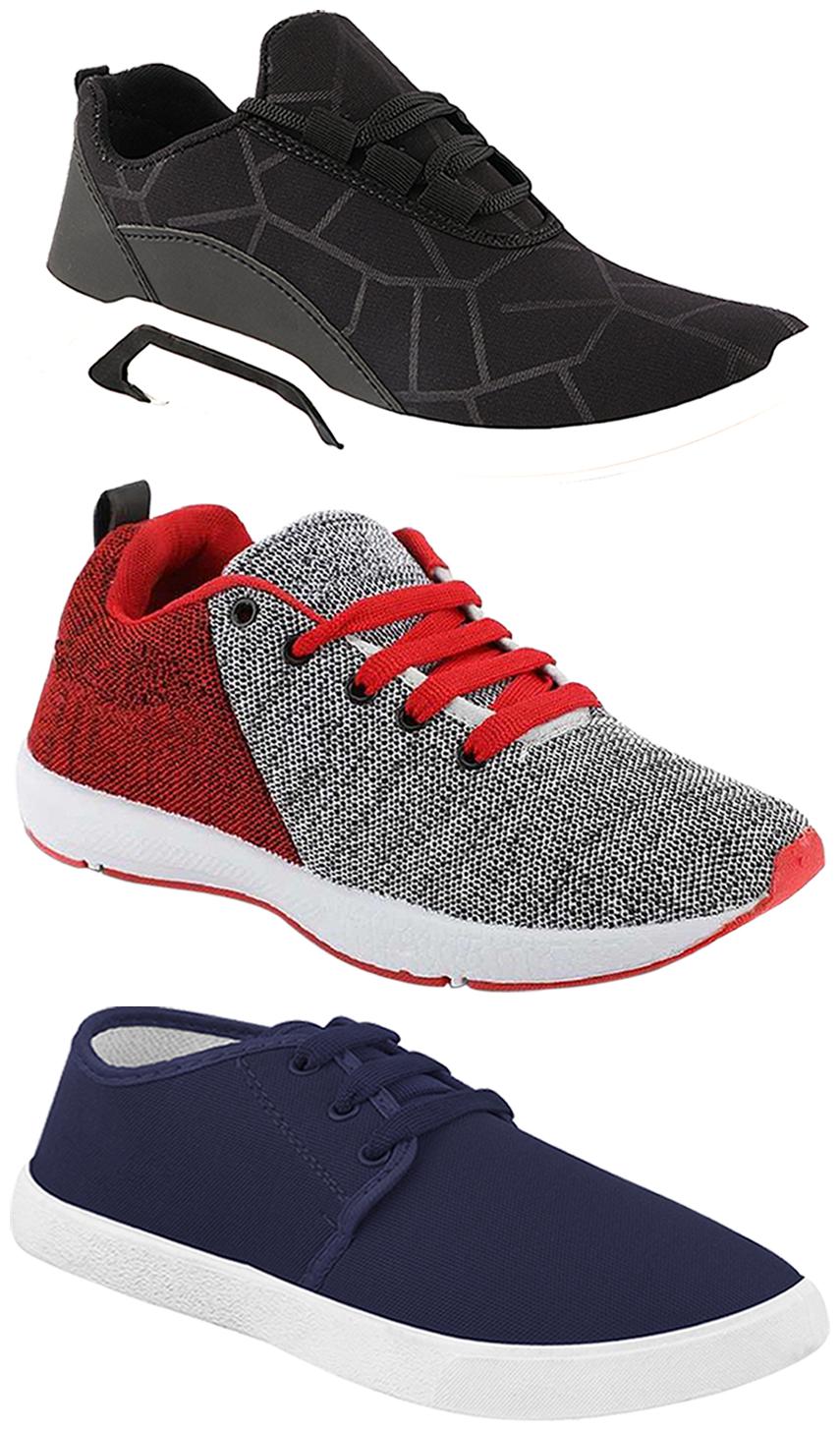 

Birde Men Multi-Color Casual Shoes - BRD-300-BLK-1078-222