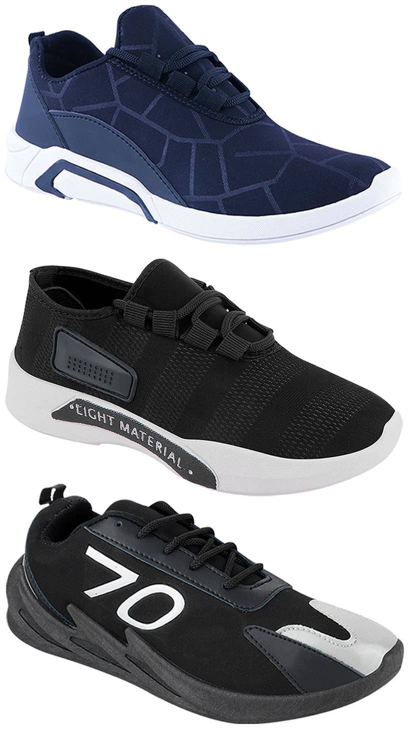 

Birde Men Multi-Color Casual Shoes - CASUAL SPORTS SNEAKERS RUNNNING SHOES - BRD-300-BLU-301-BLK-350