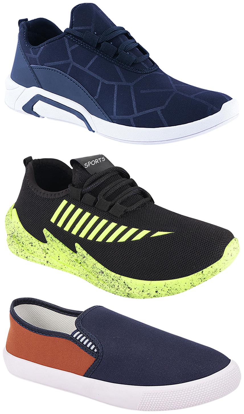 

Birde Men Multi-Color Casual Shoes - CASUAL SPORTS SNEAKERS RUNNNING SHOES - BRD-300-BLU-309-TAN-324-PGRN