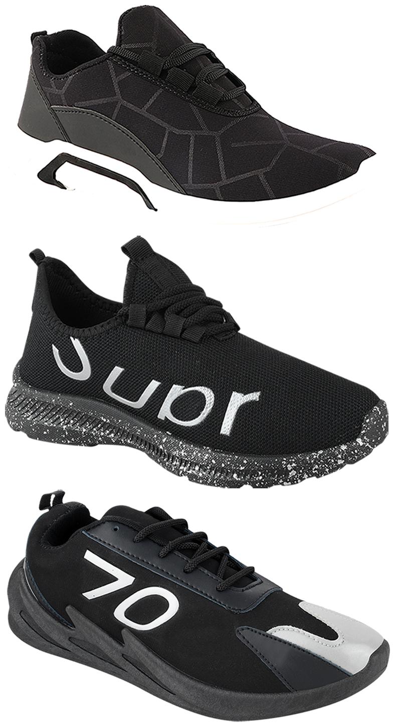 

Birde Men Multi-Color Casual Shoes - CASUAL SPORTS SNEAKERS RUNNNING SHOES - BRD-300-BLK-351-369