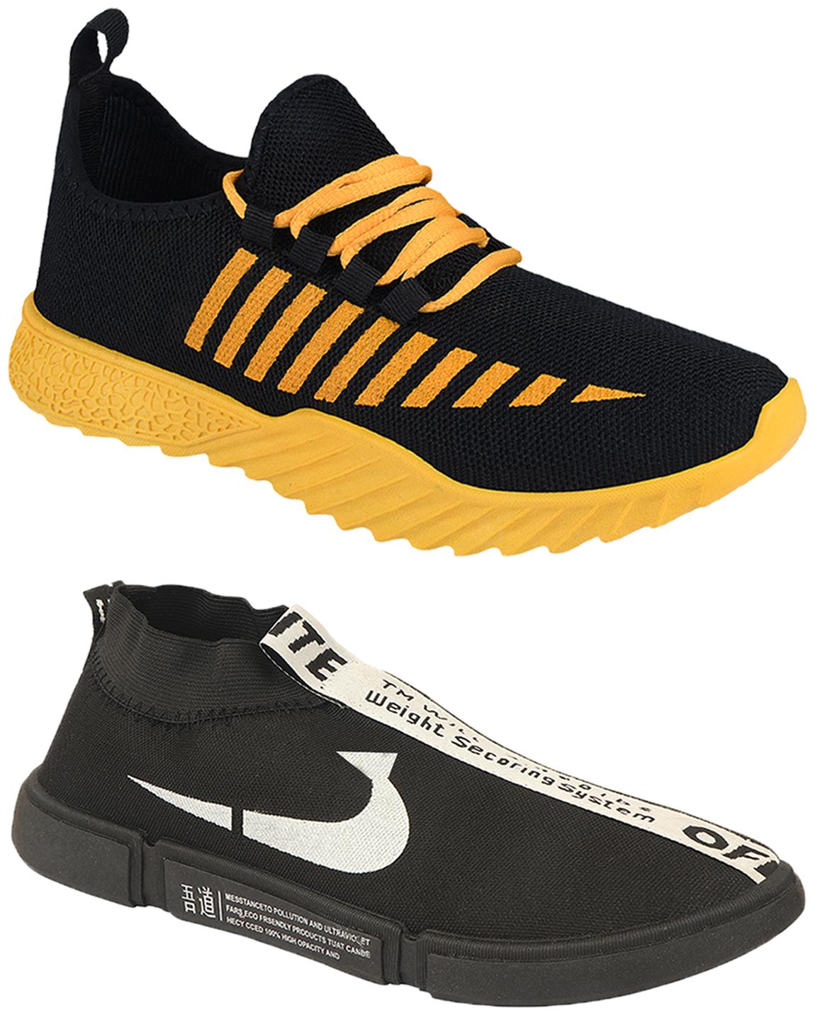 

Birde Men Multi-Color Casual Shoes - BRD-360-BL-01-WHT