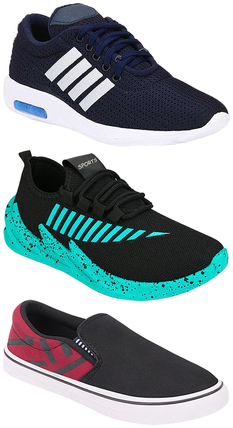 

Birde Men Multi-Color Casual Shoes - BRD-304-BLU BRD-308-MRN BRD-324-SGRN
