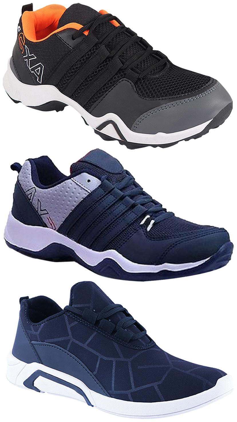 

Birde Men Multi-Color Casual Shoes - BRD-300-BLU AX-1 AX-3