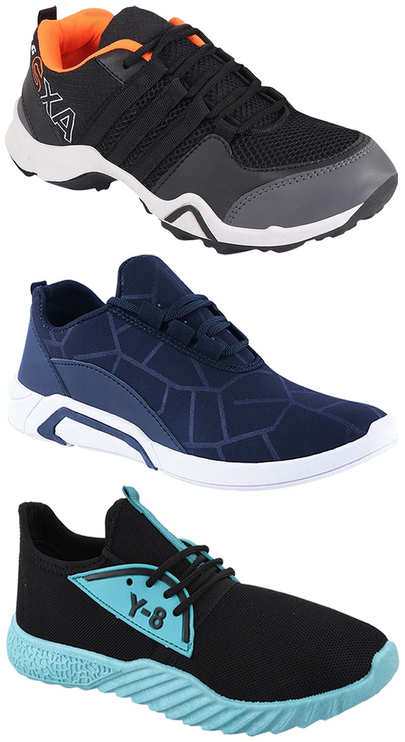 

Birde Men Multi-Color Casual Shoes - BRD-300-BLU AX-3-386