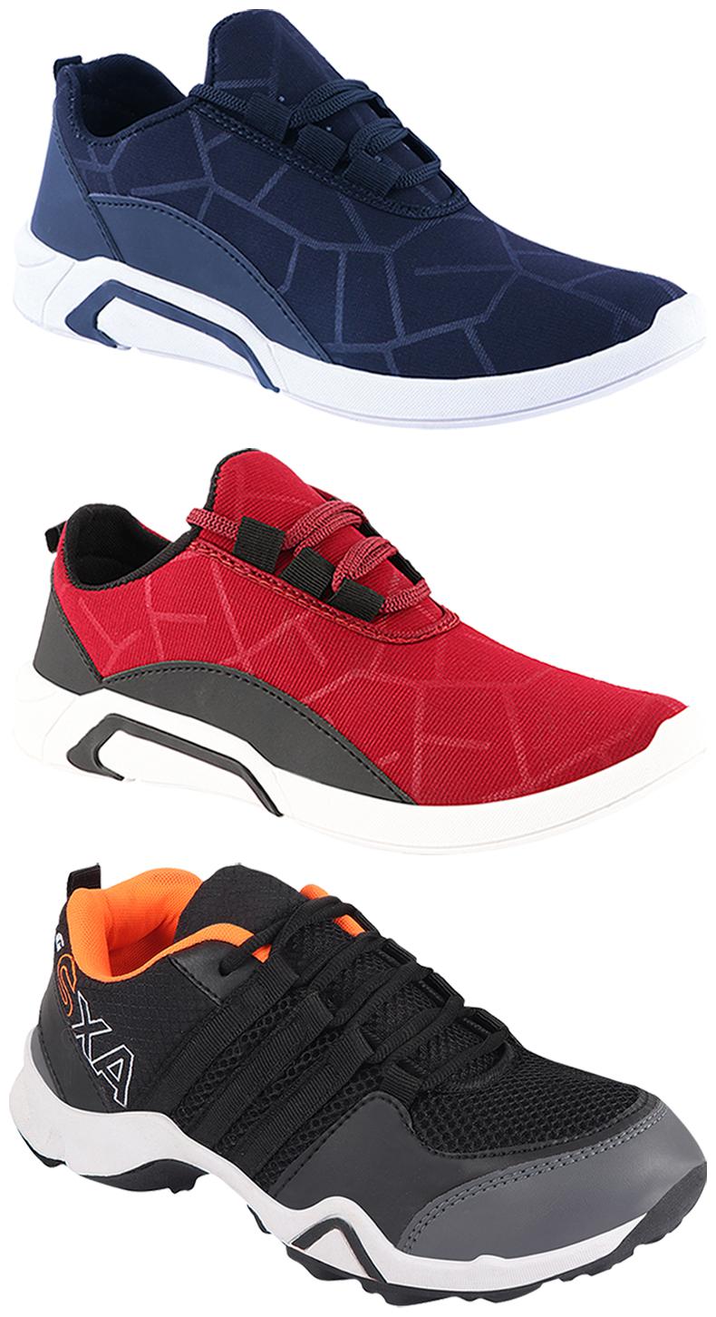 

Birde Men Multi-Color Casual Shoes - BRD-300-BLU-300-CHRY AX-3