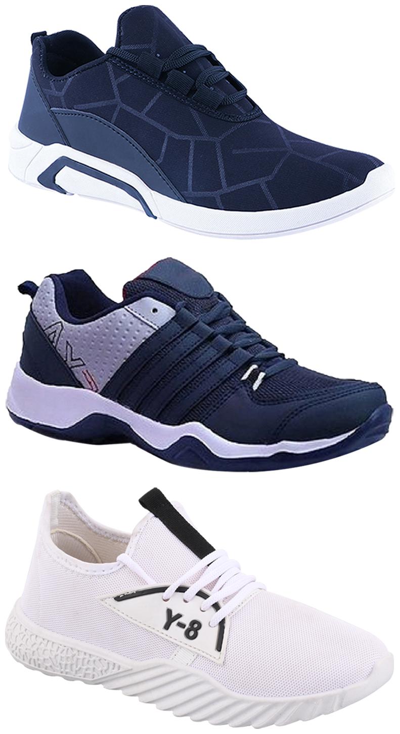 

Birde Men Multi-Color Casual Shoes - BRD-300-BLU AX-1-377