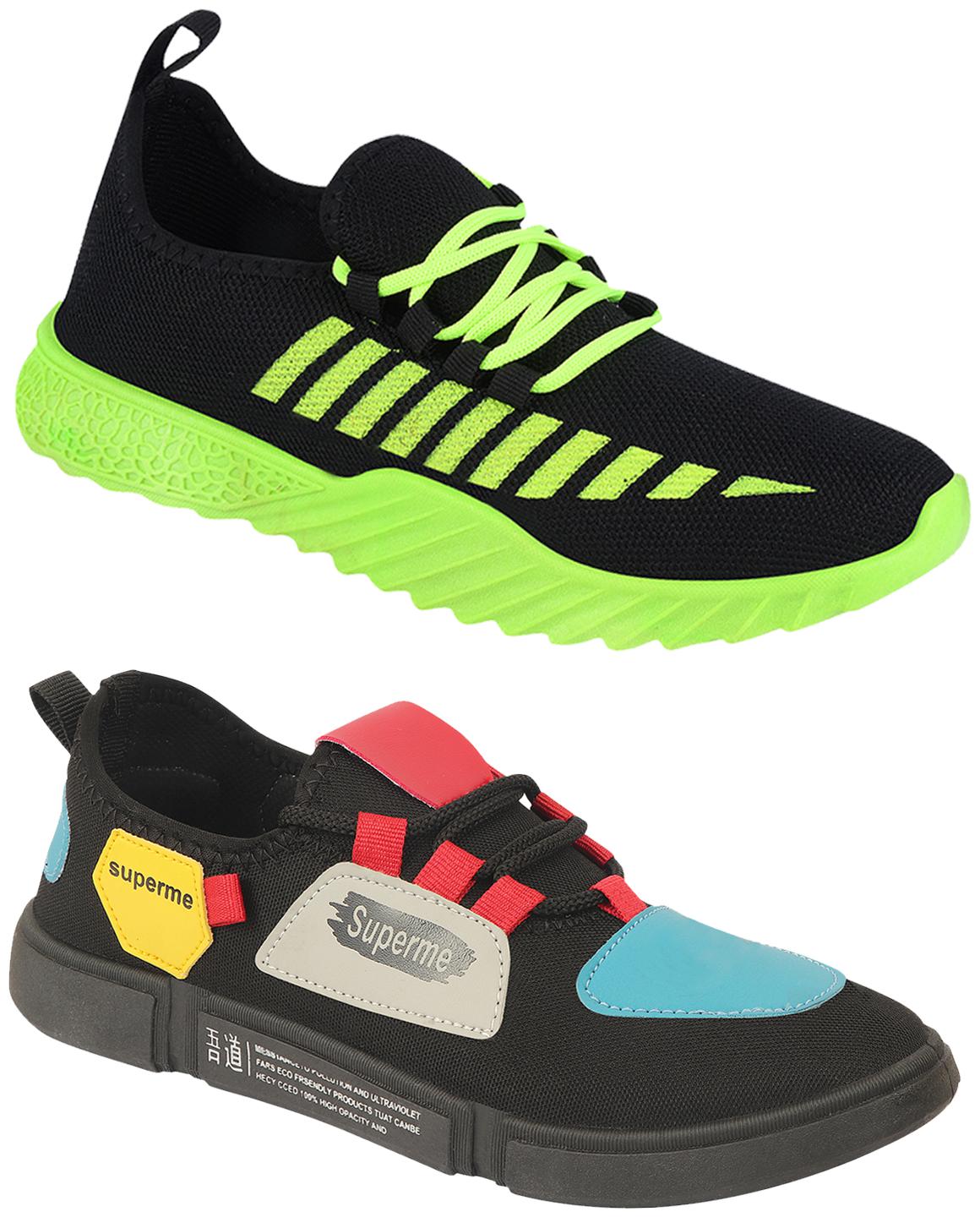 

Birde Men Multi-Color Casual Shoes - BRD-361-CHAMPION-22-BLK