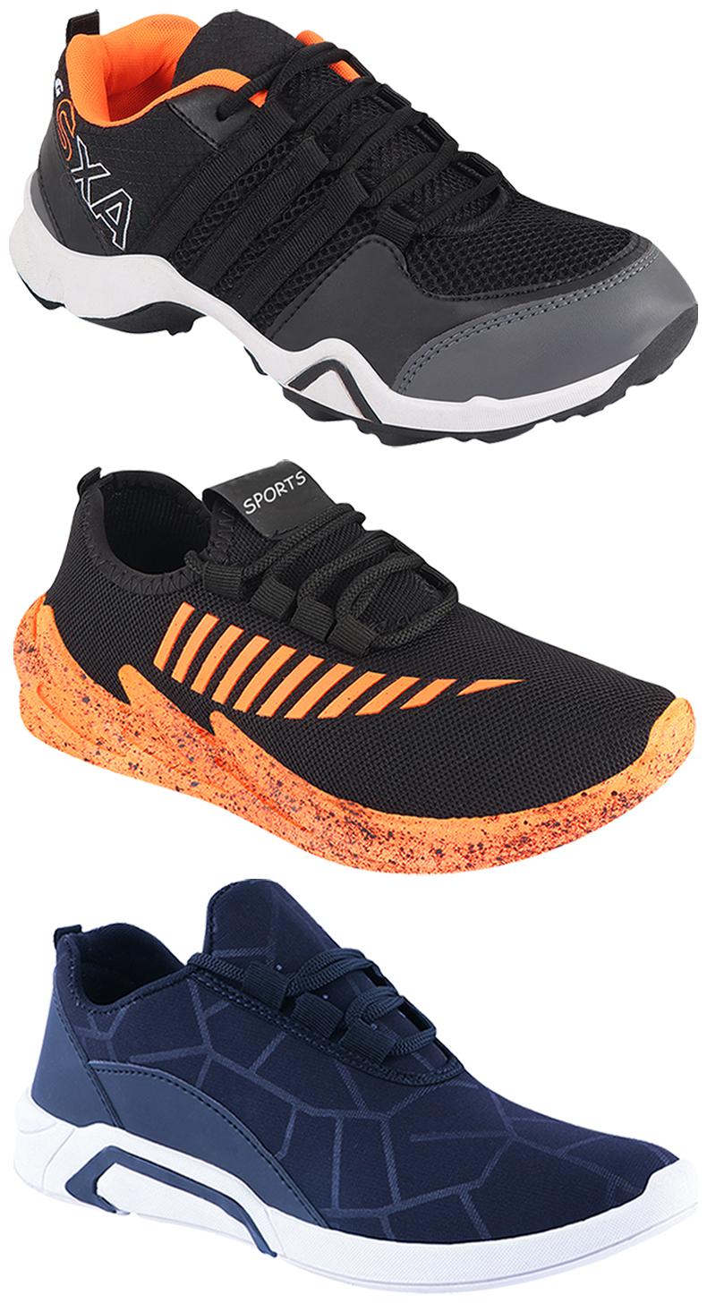 

Birde Men Multi-Color Casual Shoes - BRD-300-BLU AX-3-324-ORNG