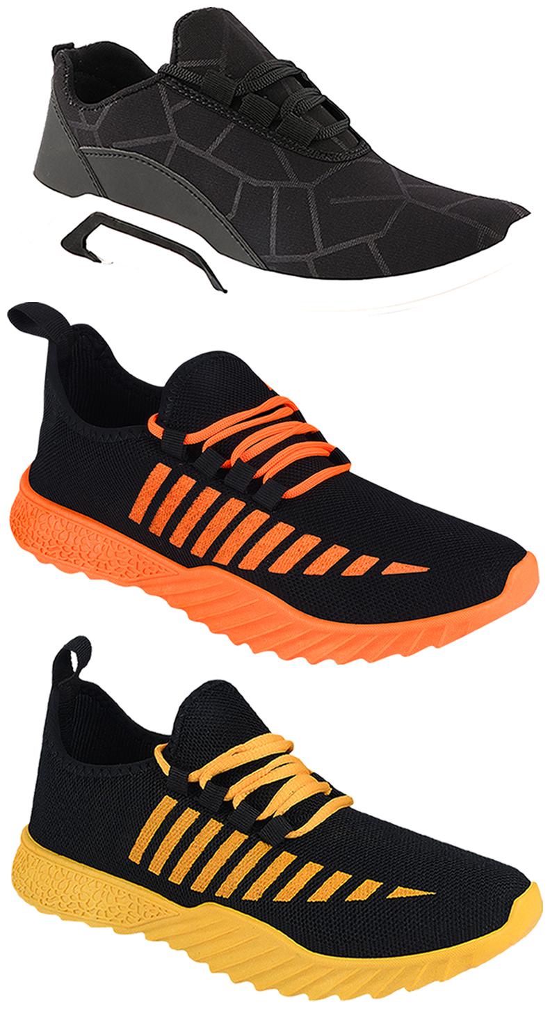 

Birde Men Multi-Color Casual Shoes - BRD-300-BLK-359-360