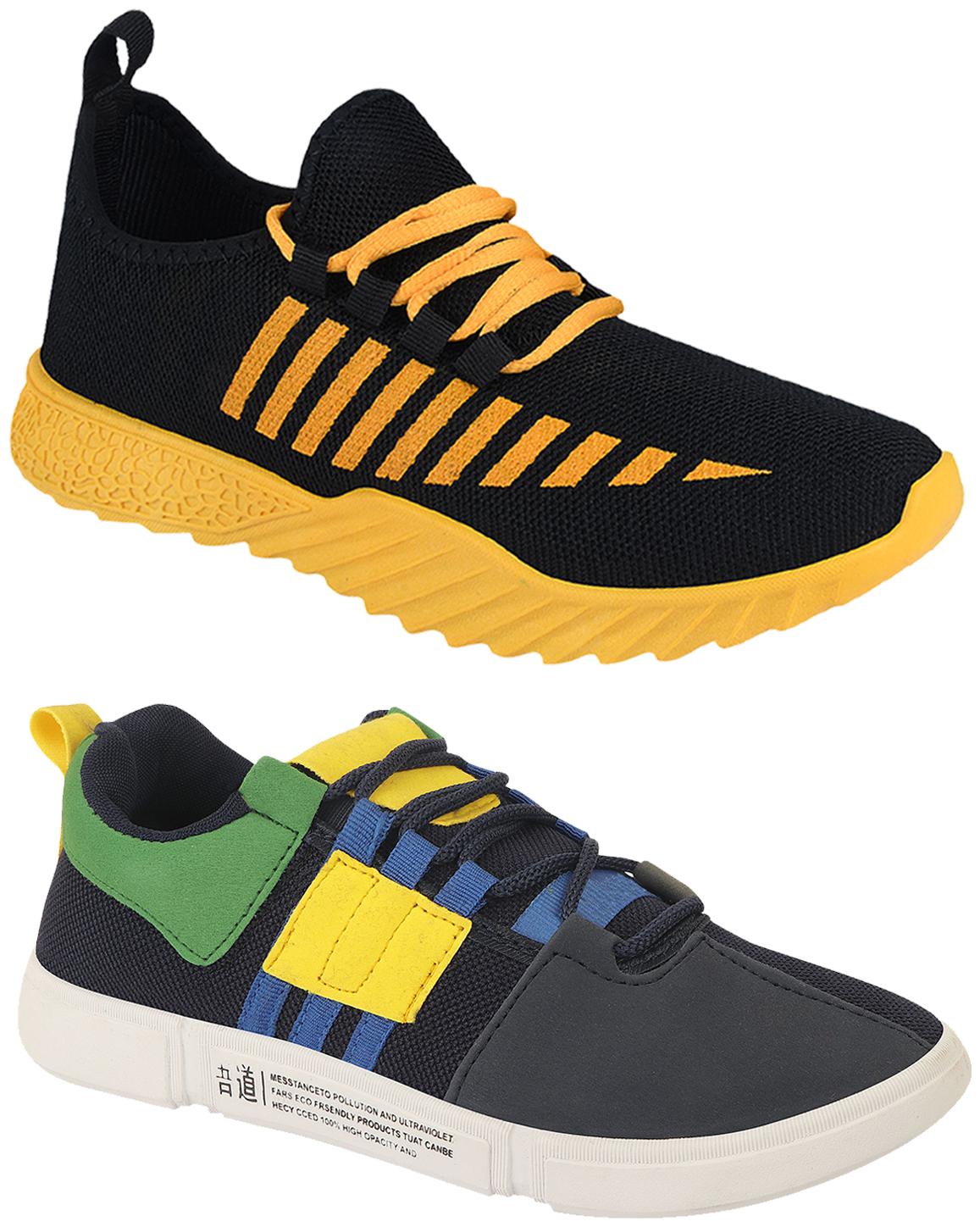 

Birde Men Multi-Color Casual Shoes - BRD-360-CHAMPION-1-NBLU-PGRN