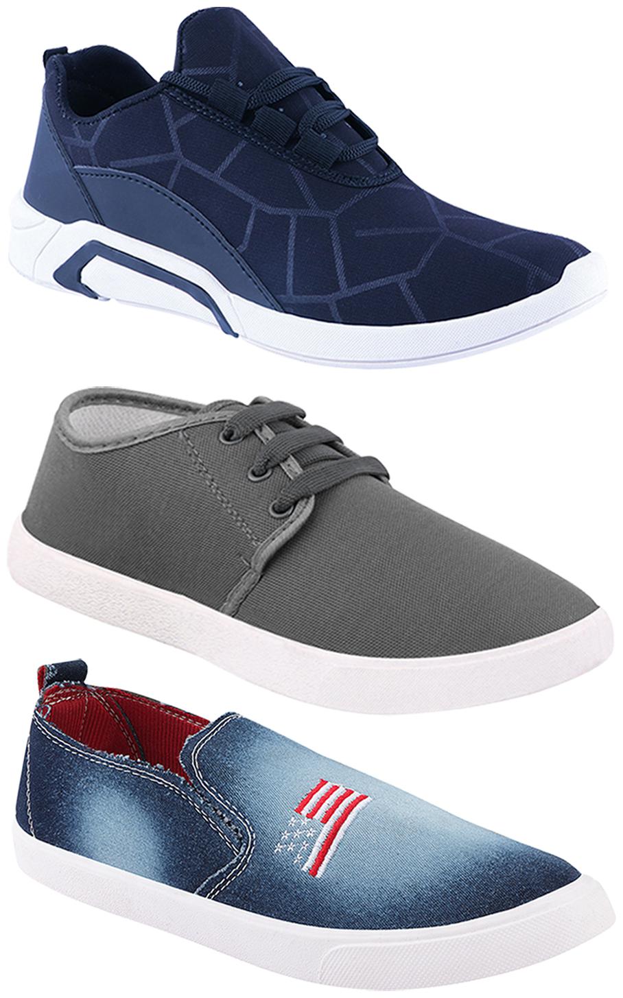 

Birde Men Multi-Color Casual Shoes - BRD-300-BLU-1079-1220