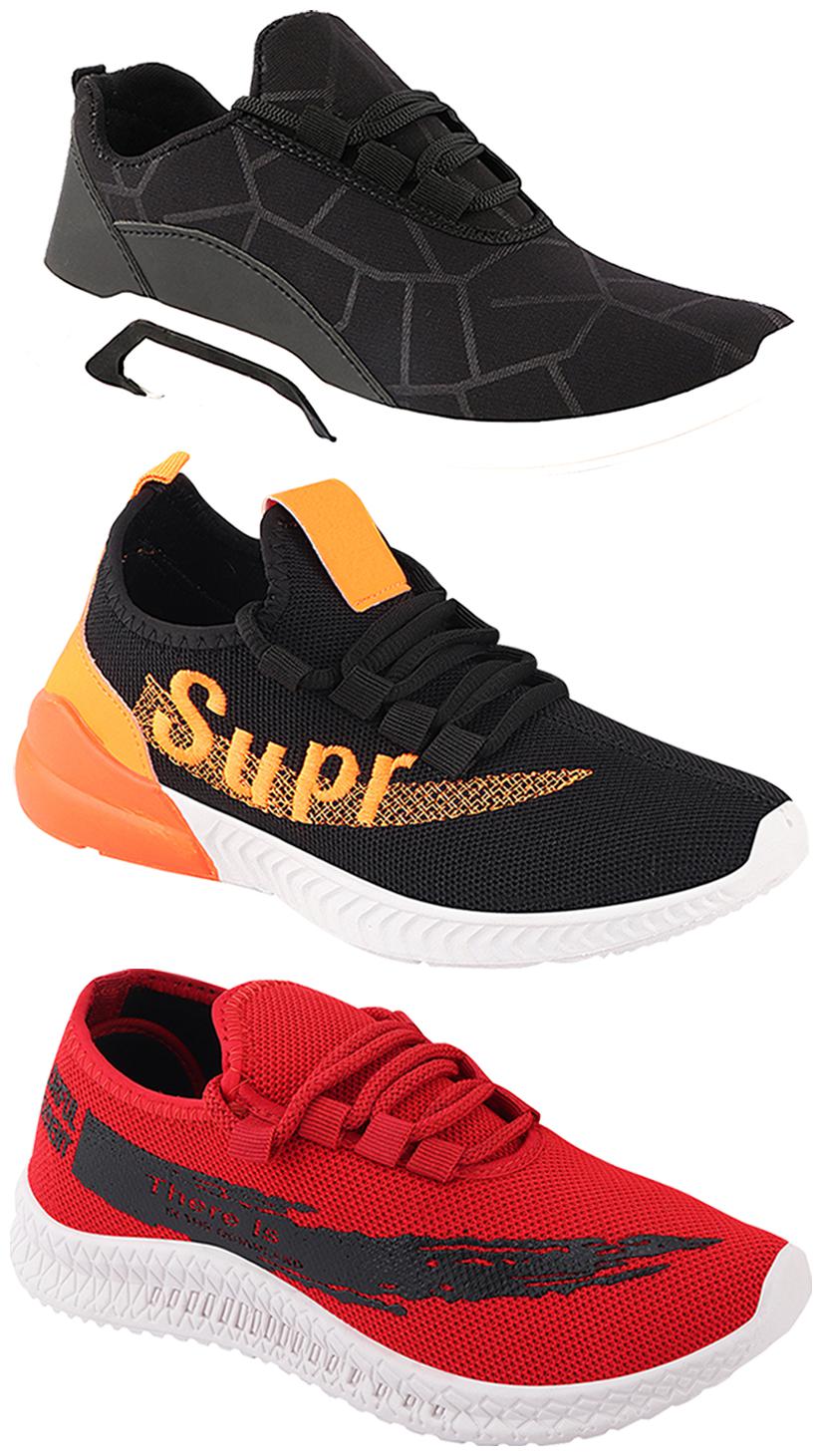 

Birde Men Multi-Color Casual Shoes - CASUAL SPORTS SNEAKERS RUNNNING SHOES - BRD-300-BLK-321-331