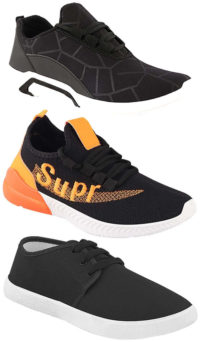 

Birde Men Multi-Color Casual Shoes - CASUAL SPORTS SNEAKERS RUNNNING SHOES - BRD-300-BLK-349-331