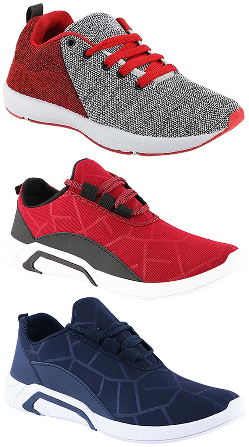 

Birde Men Multi-Color Casual Shoes - BRD-300-BLU-300-CHRY-222