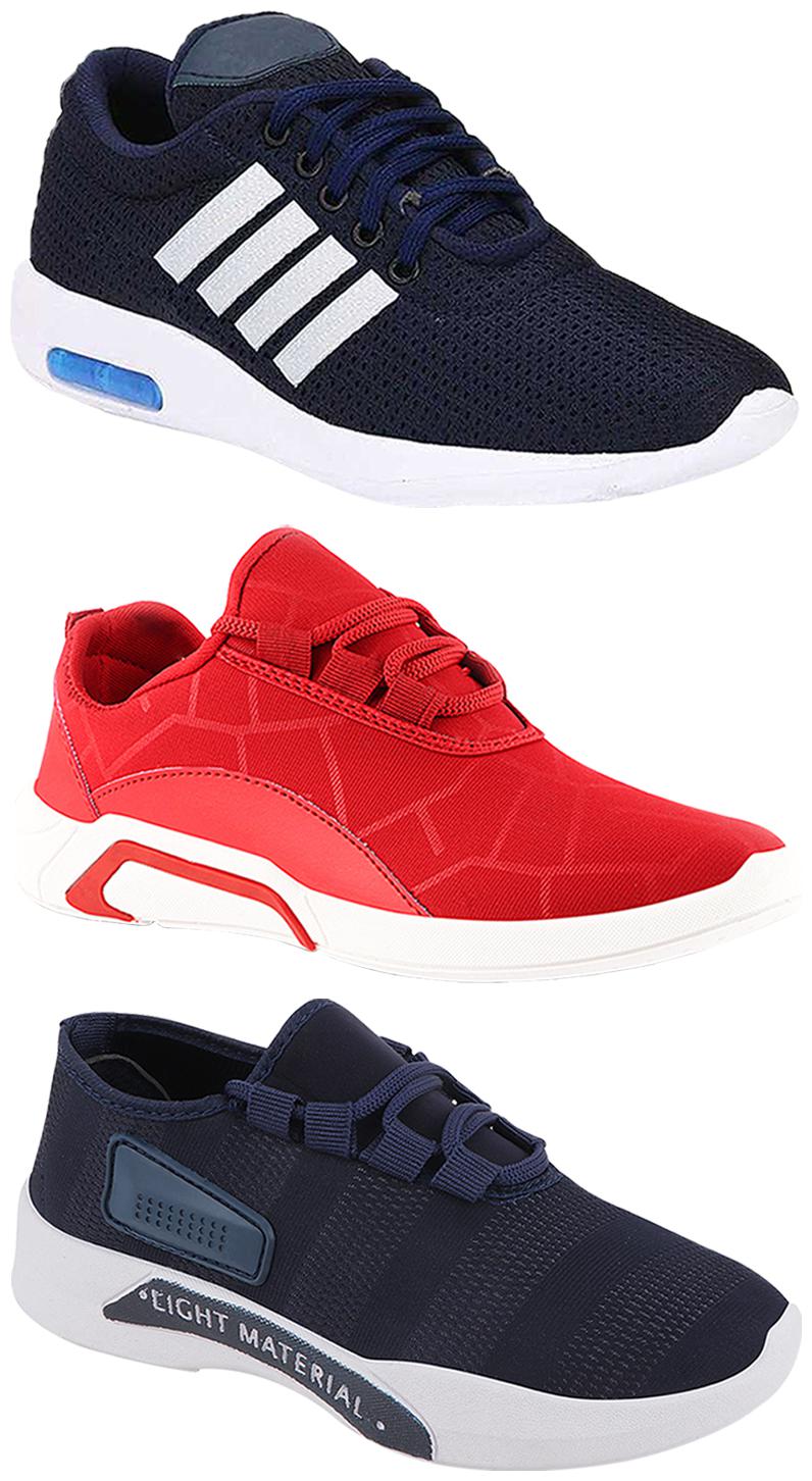 

Birde Men Multi-Color Casual Shoes - BRD-304-BLU BRD-300-RED BRD-301-BLU