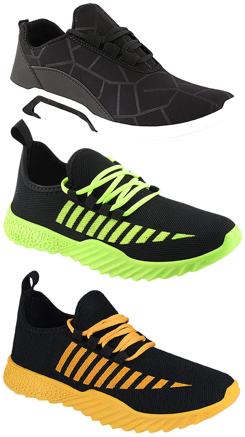 

Birde Men Multi-Color Casual Shoes - BRD-300-BLK-360-361
