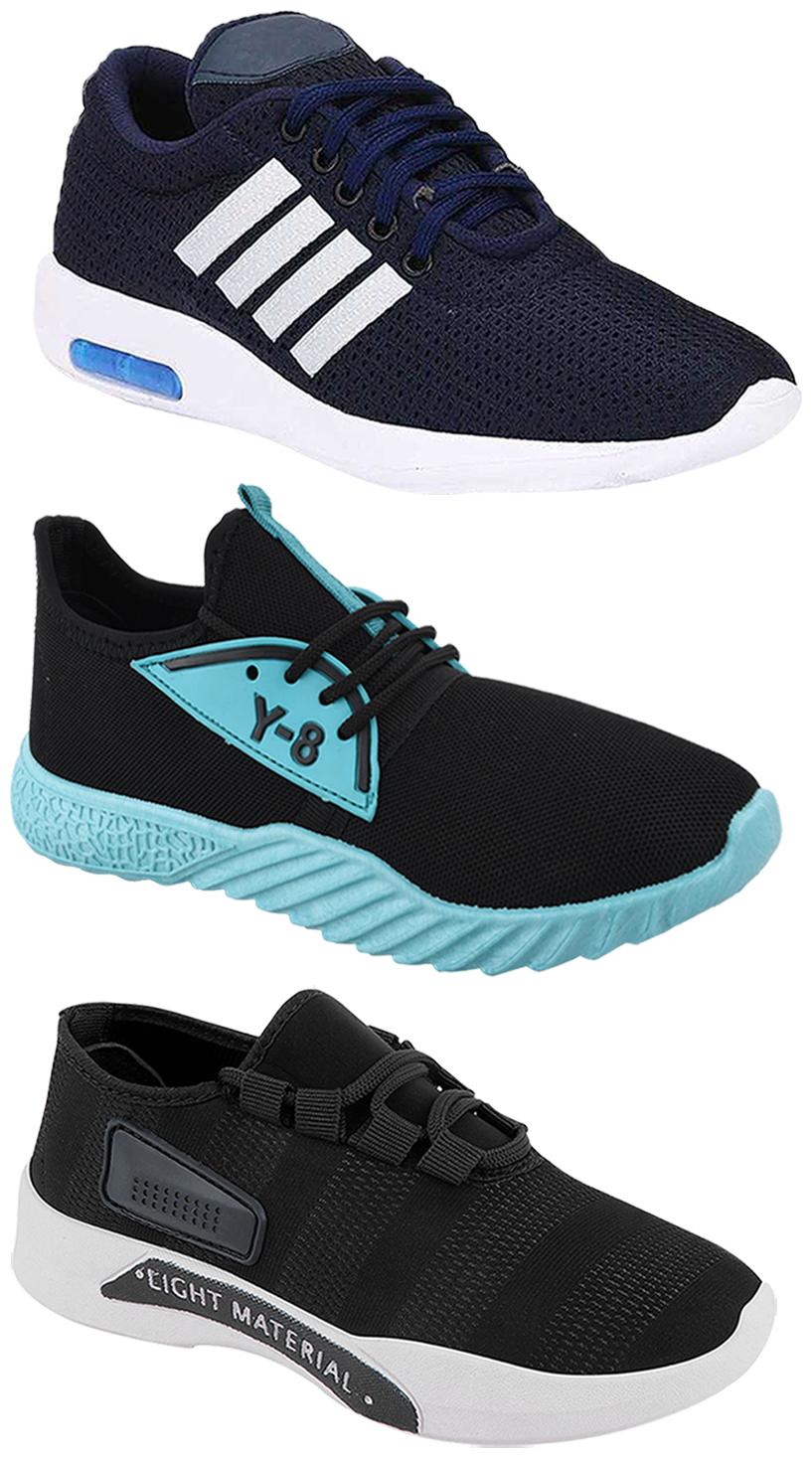 

Birde Men Multi-Color Casual Shoes - BRD-304-BLU BRD-301-BLK BRD-386