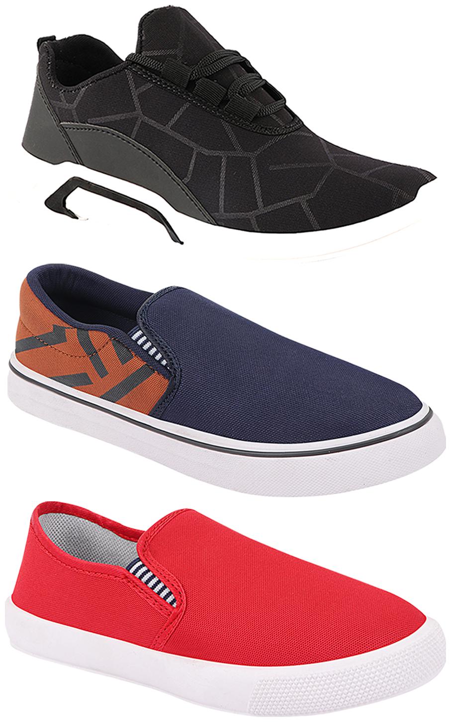 

Birde Men Multi-Color Casual Shoes - BRD-300-BLK-308-TAN-309-RD