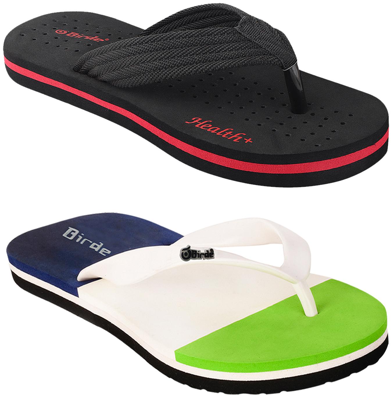 

Birde Men Multi Flip-Flops - 2 Pair