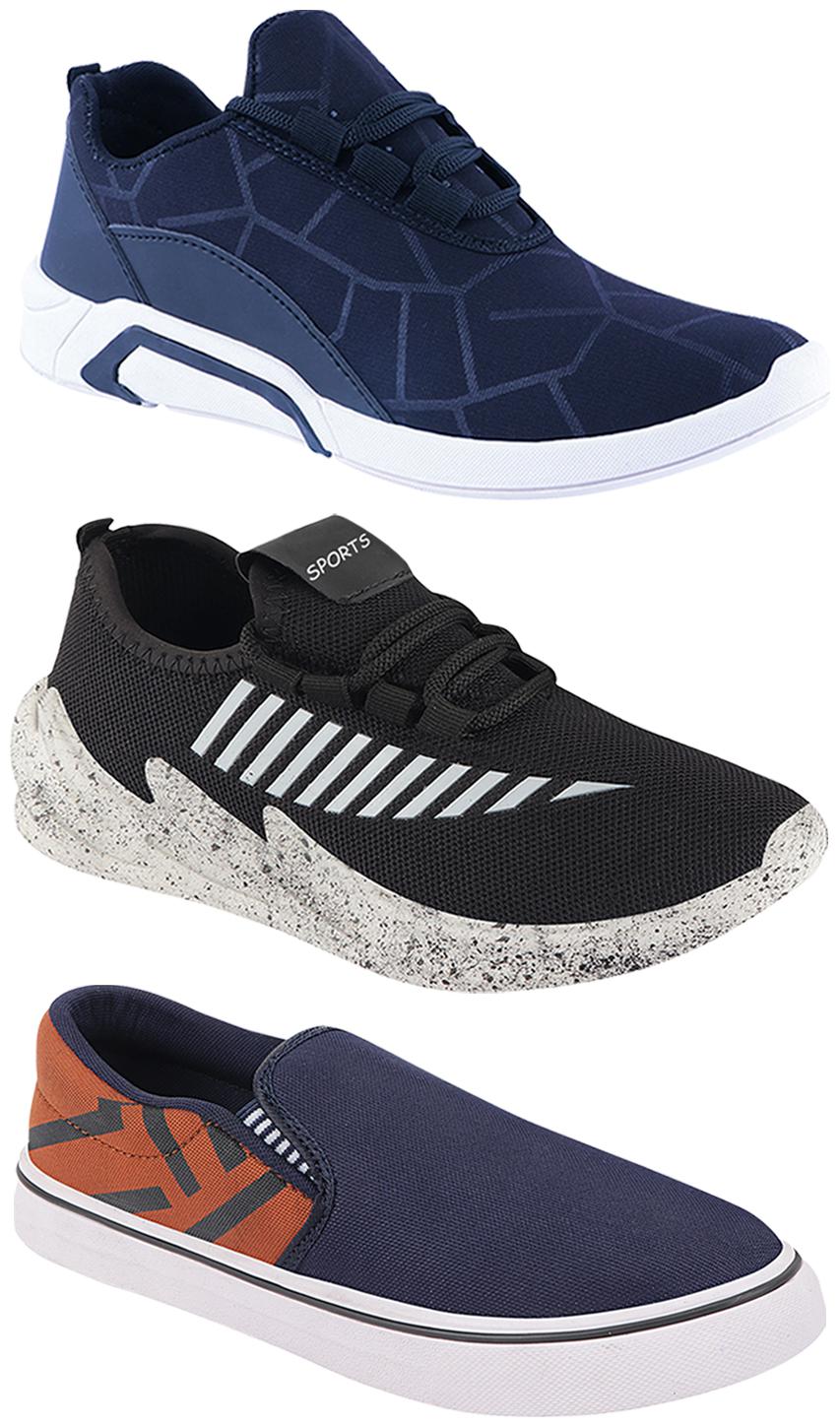 

Birde Men Multi-Color Casual Shoes - BRD-300-BLU-308-TAN-324-GRY